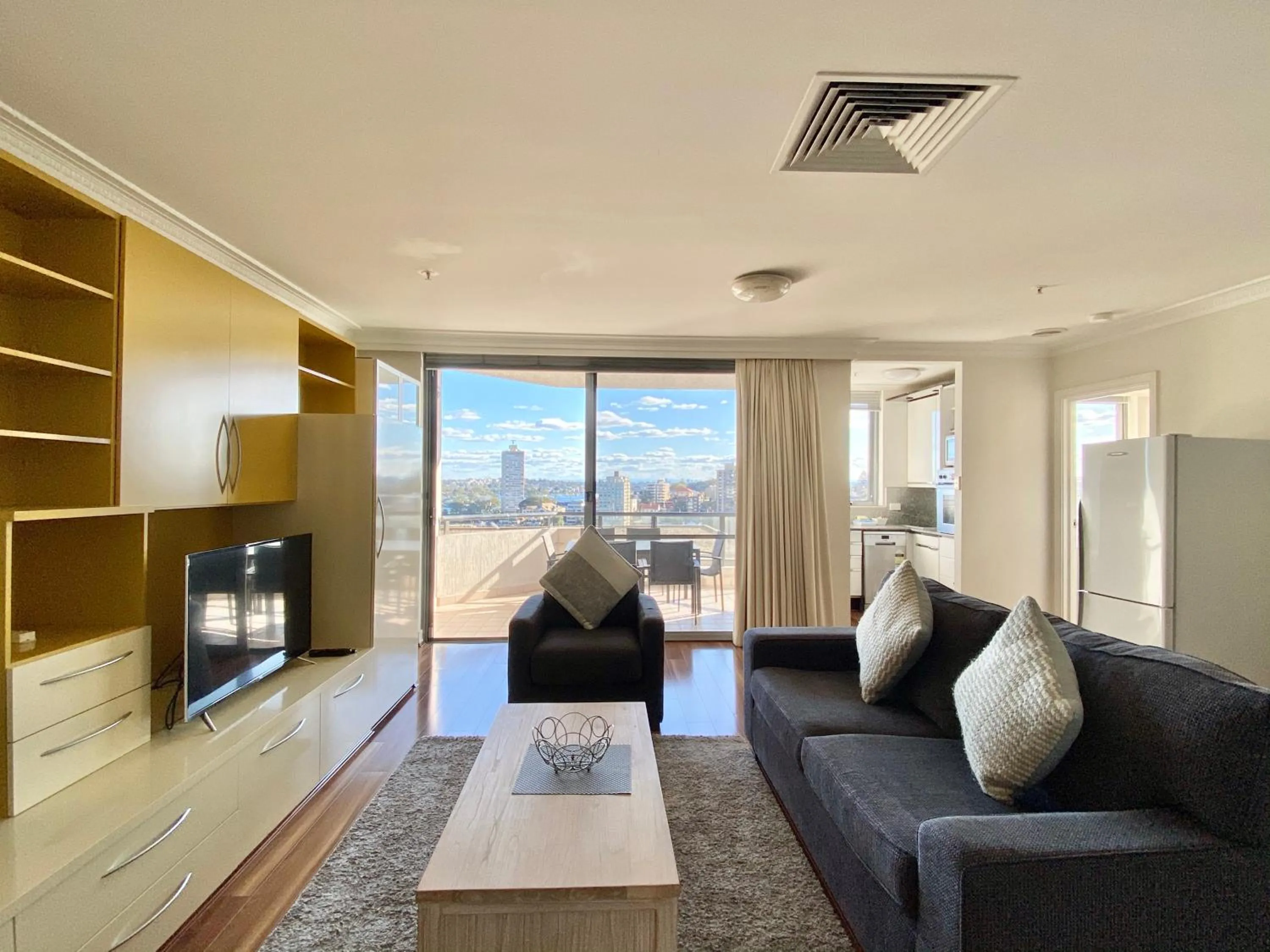 Living room in Milson Serviced Apartments