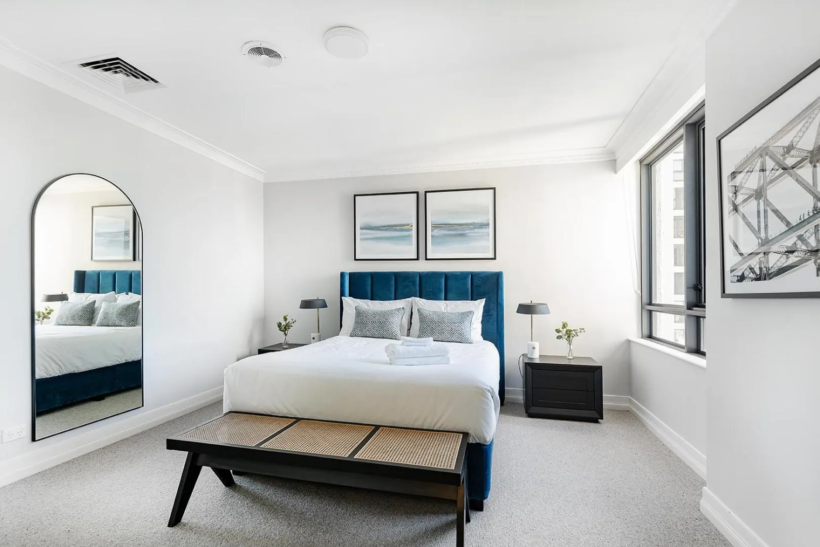 Bedroom, Bed in Milson Serviced Apartments