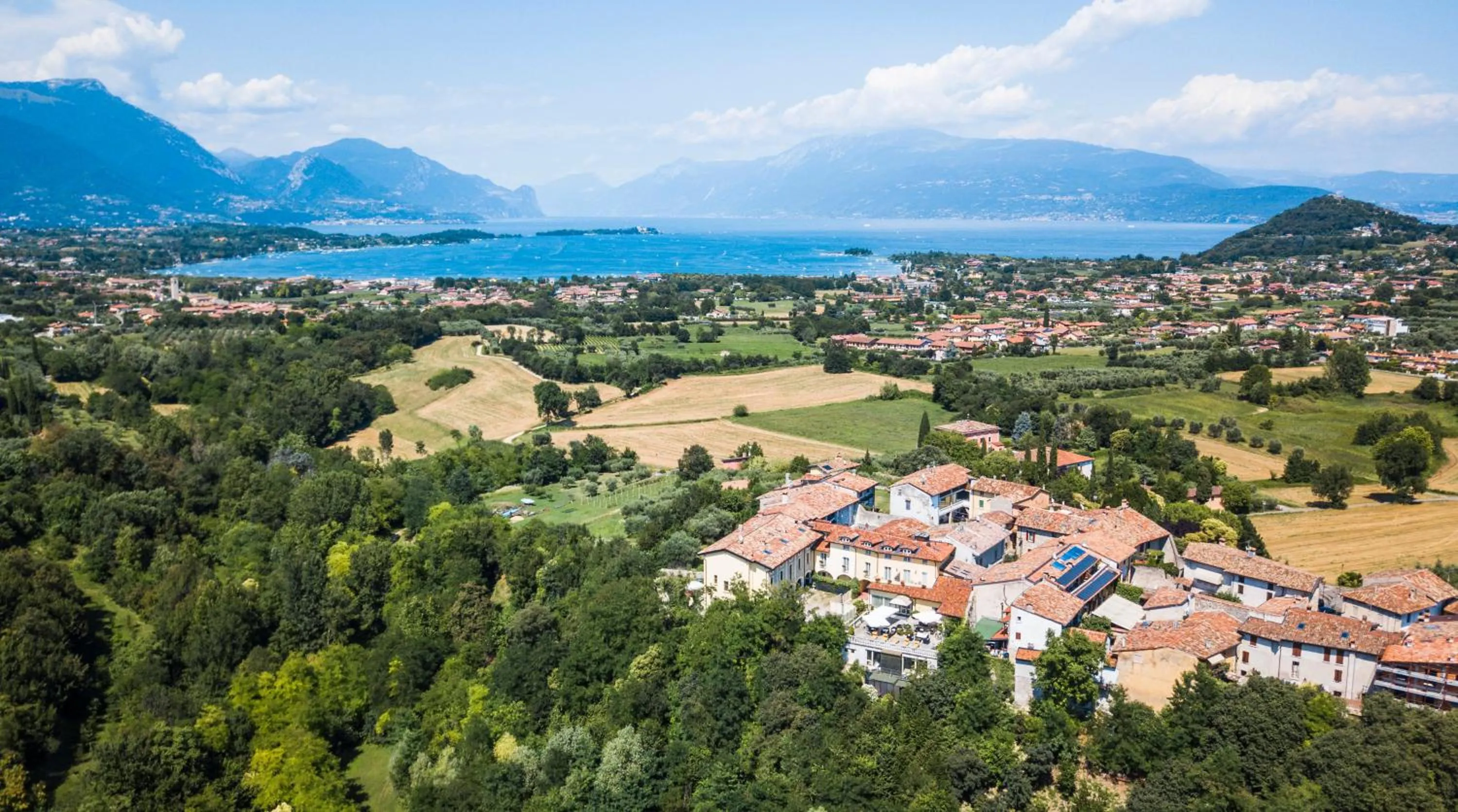 Bird's eye view in Borgo dei Poeti Romantik Hotel