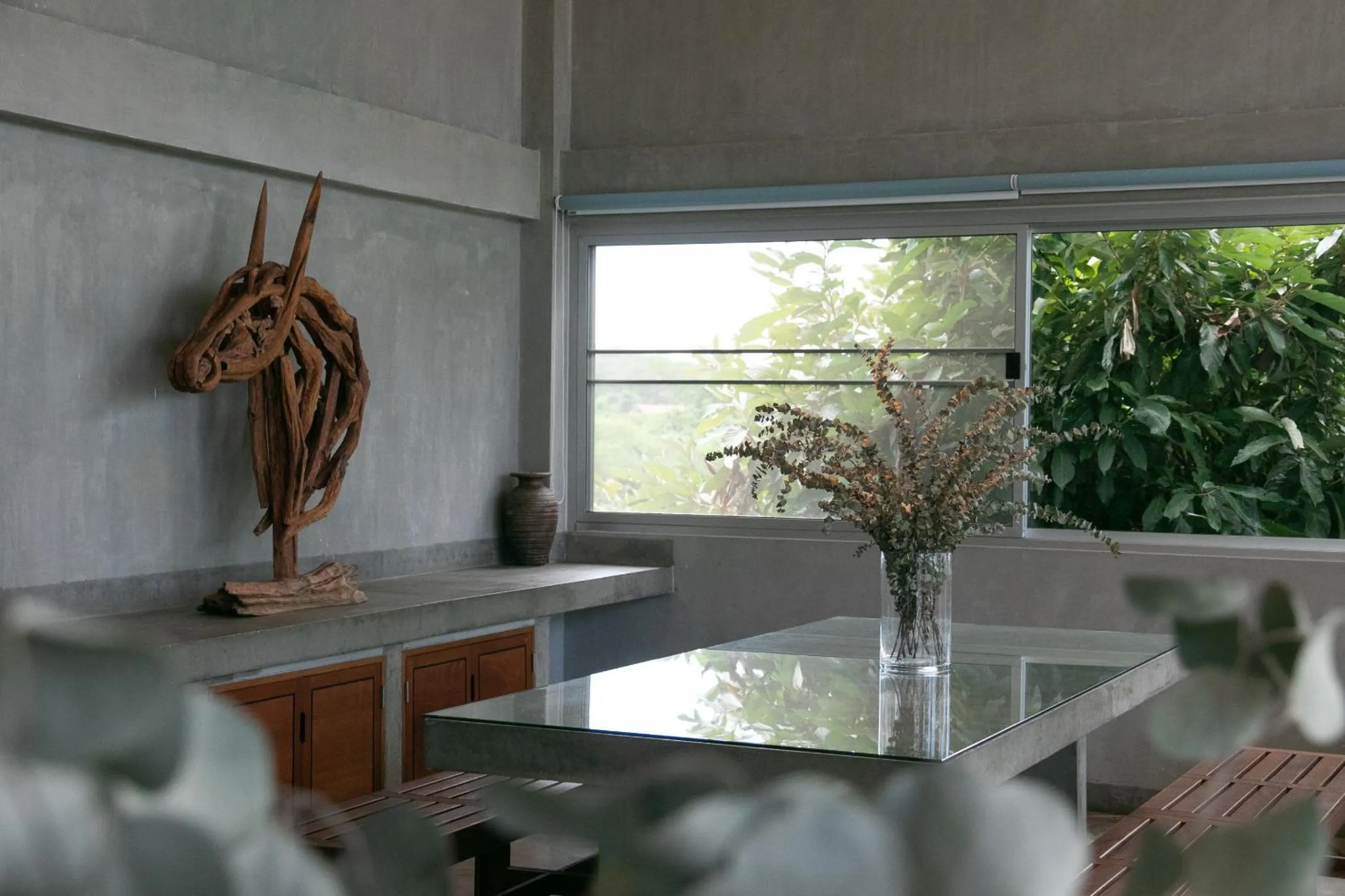 Dining area in Mighty Mountain Thailand