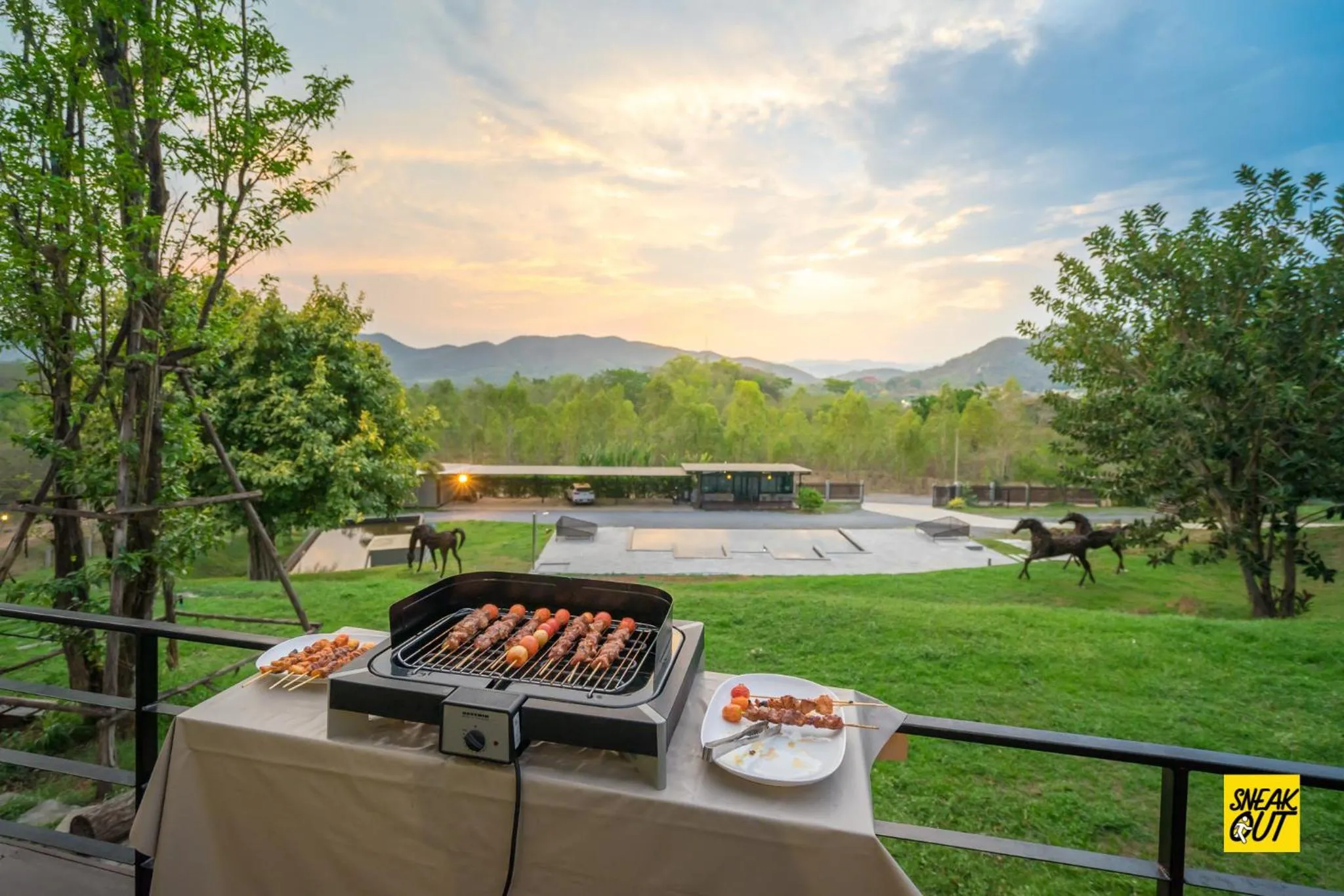 Day in Mighty Mountain Thailand