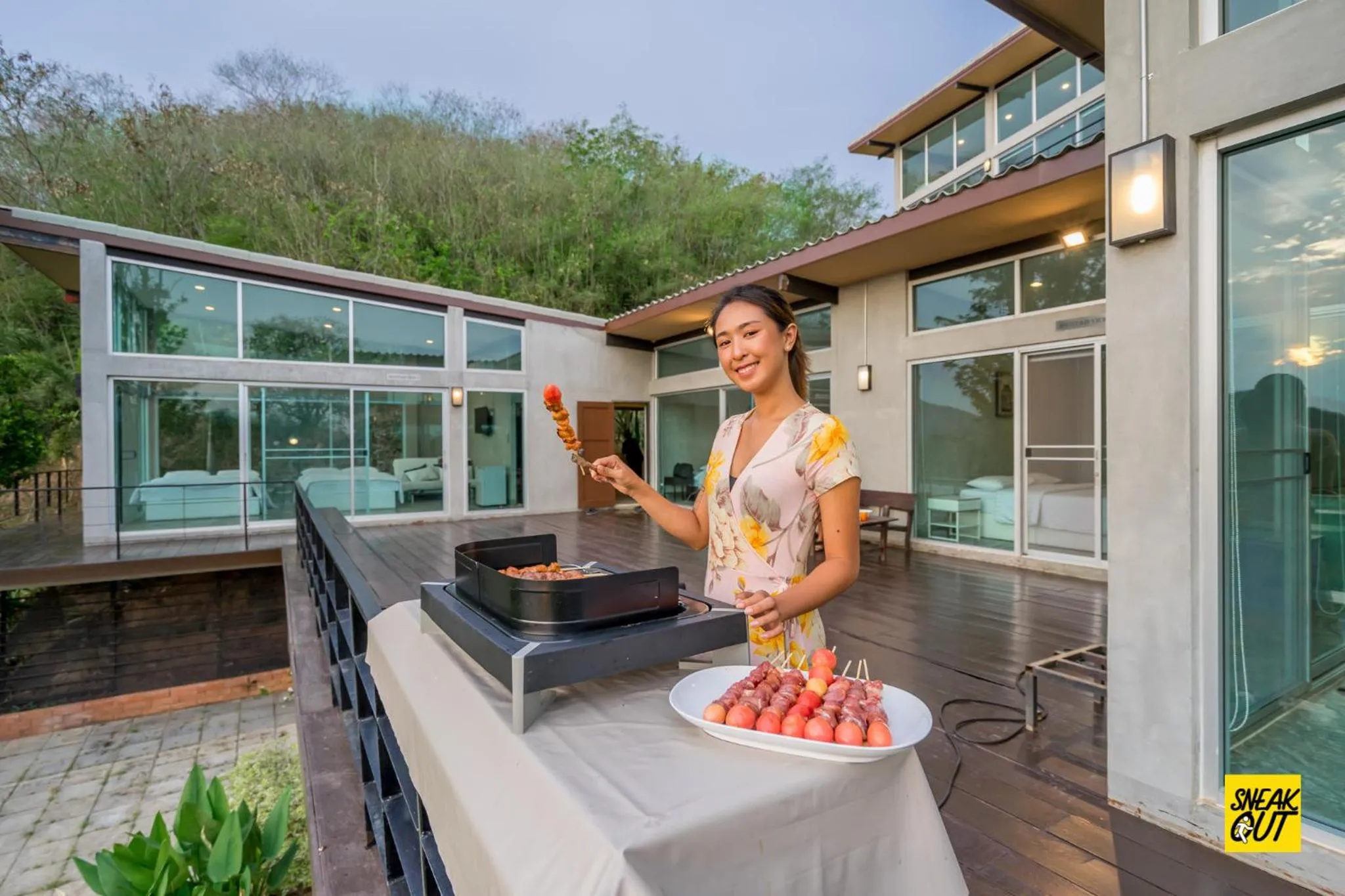 BBQ facilities in Mighty Mountain Thailand