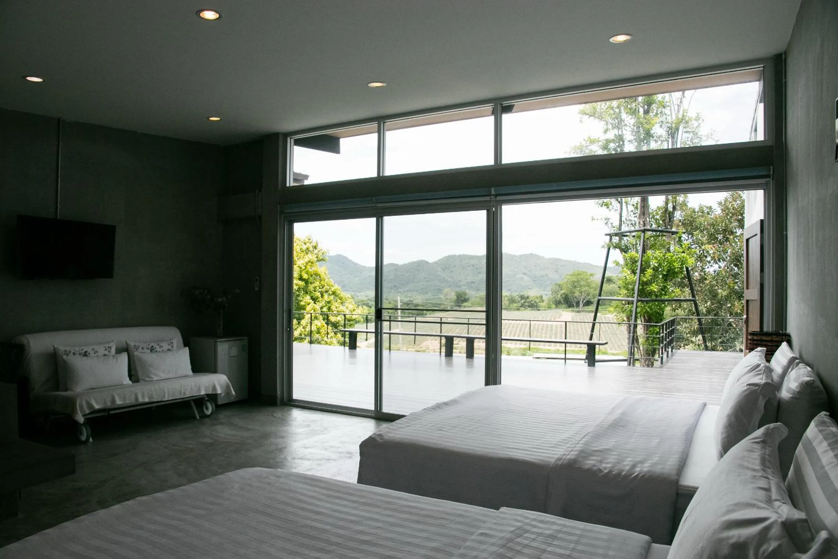 Bed in Mighty Mountain Thailand