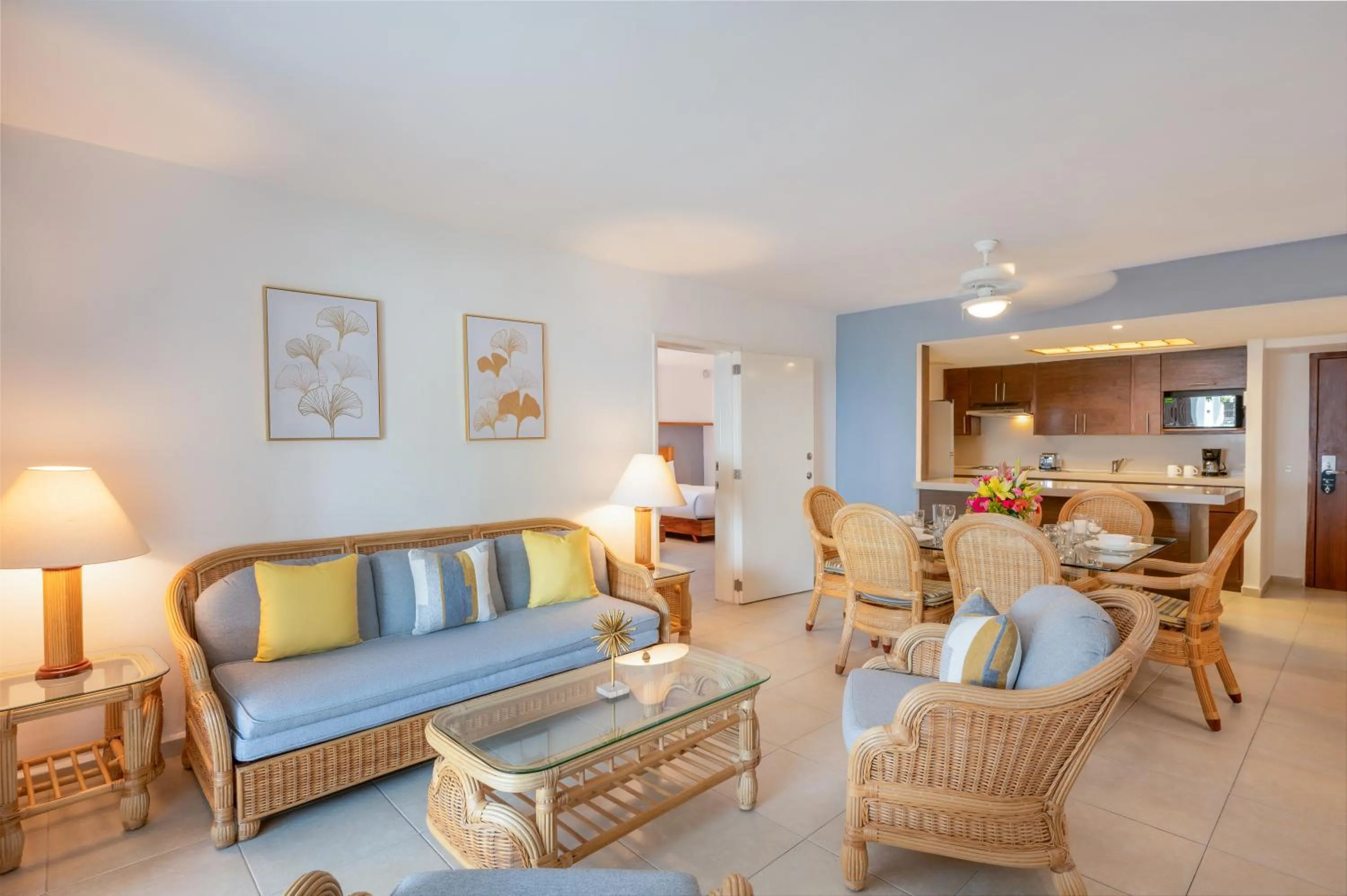 Kitchen or kitchenette in Beachscape Kin Ha Villas & Suites