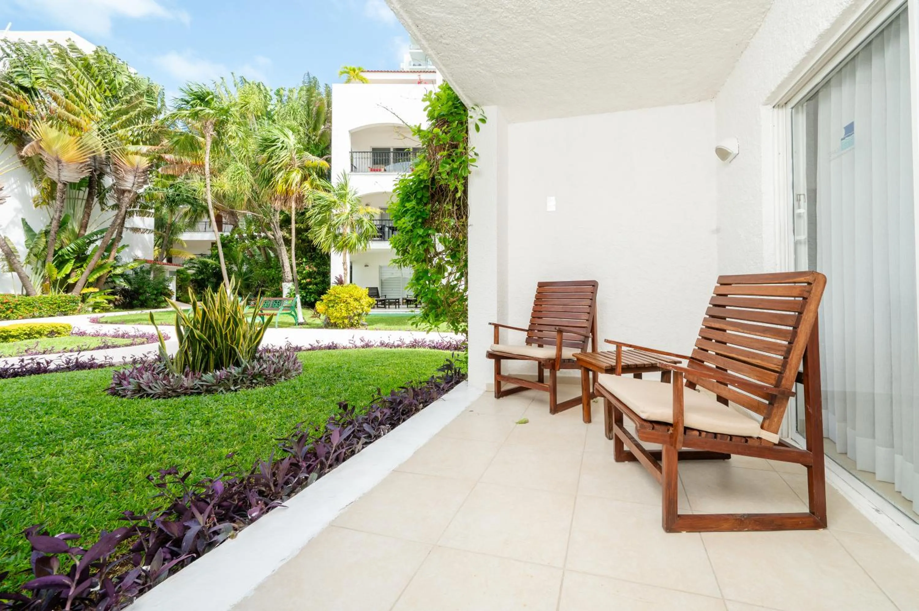 Garden view in Beachscape Kin Ha Villas & Suites