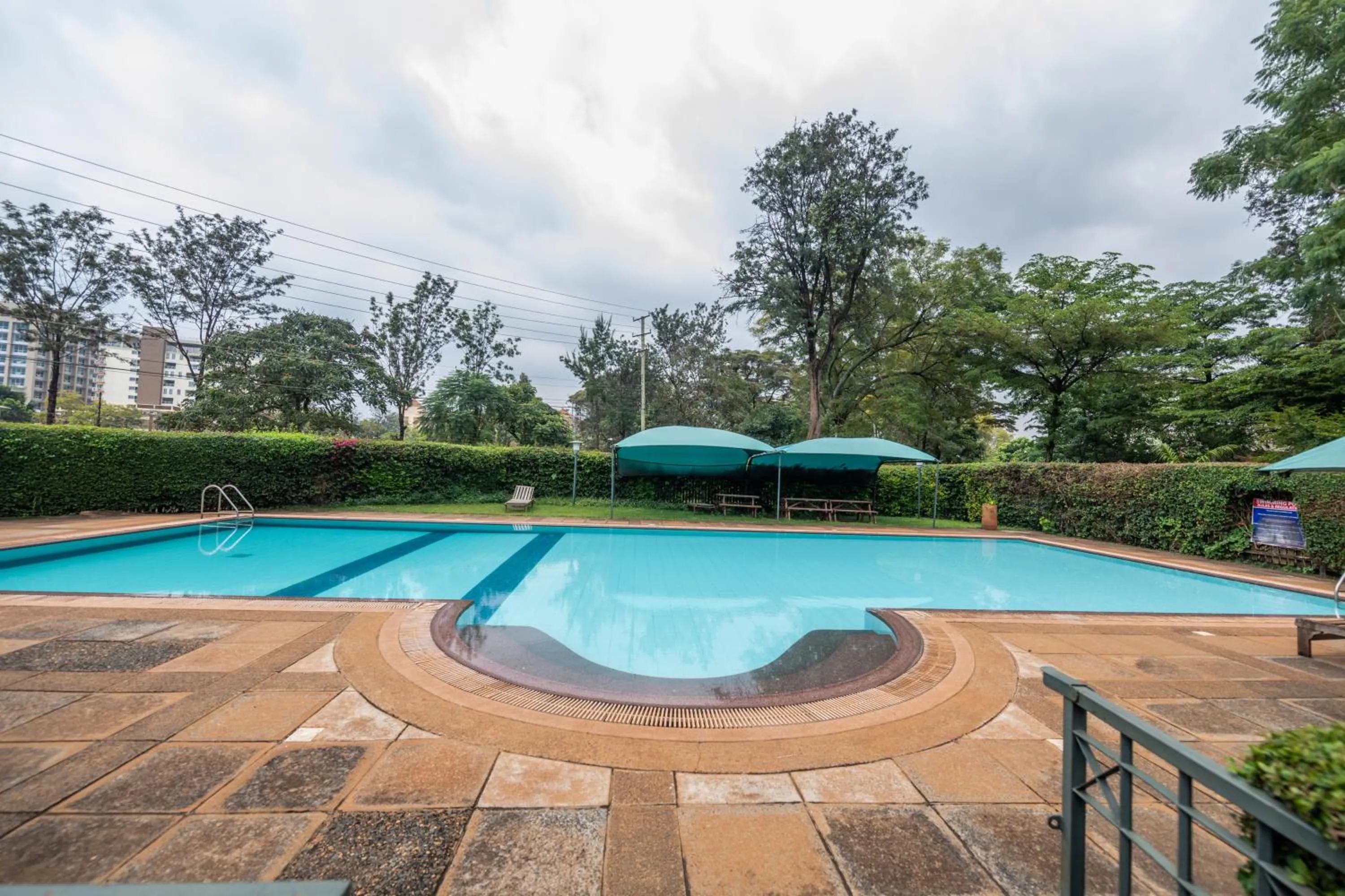 Swimming pool in Taarifa Suites by Dunhill Serviced Apartments