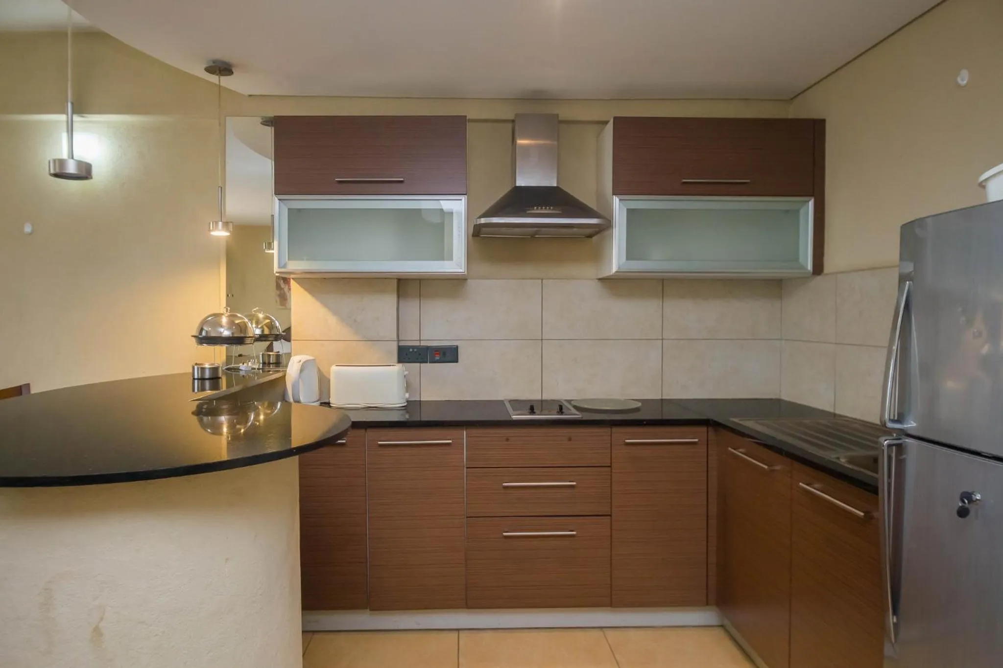 Kitchen or kitchenette in Taarifa Suites by Dunhill Serviced Apartments