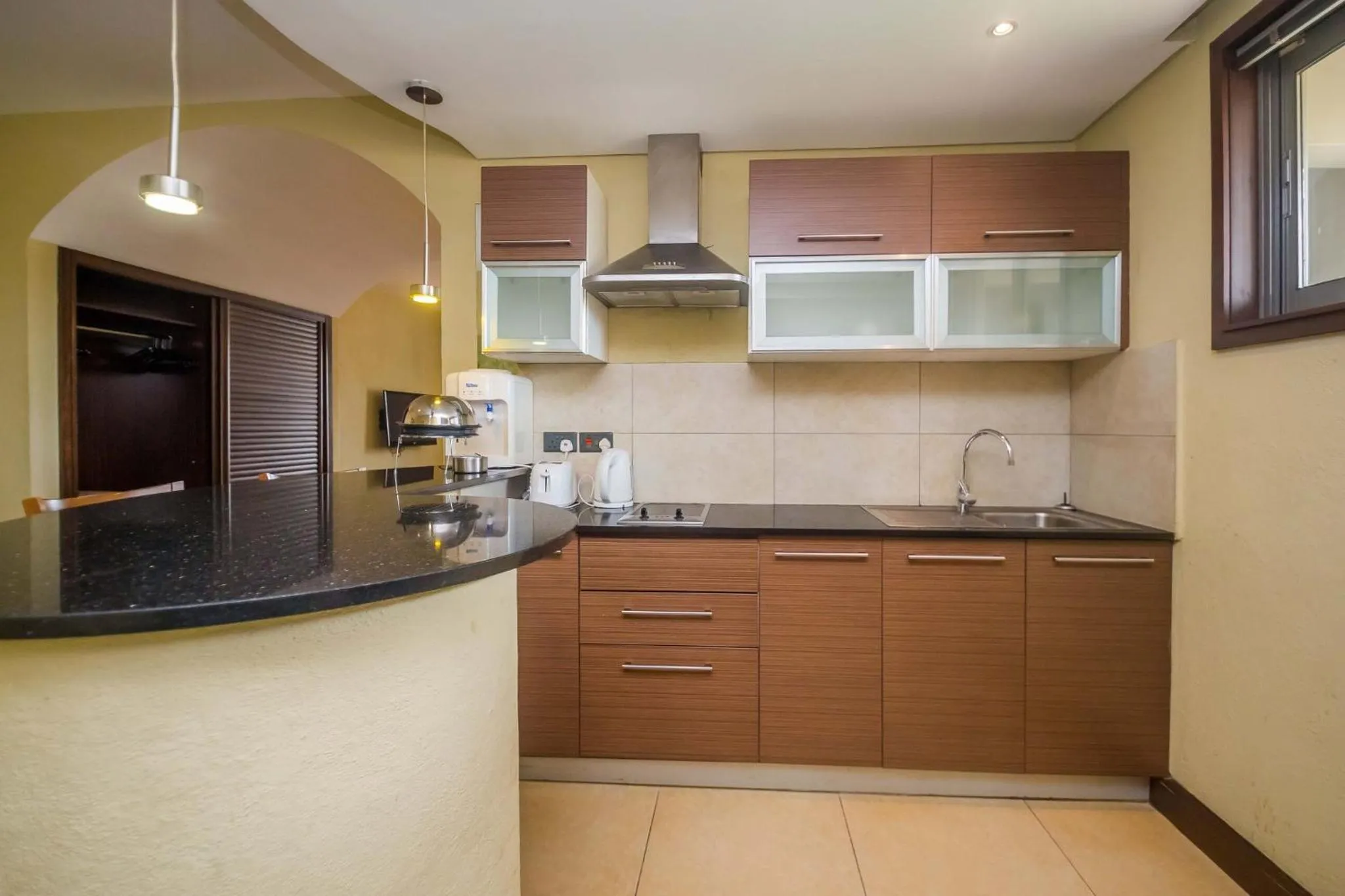 Kitchen or kitchenette in Taarifa Suites by Dunhill Serviced Apartments