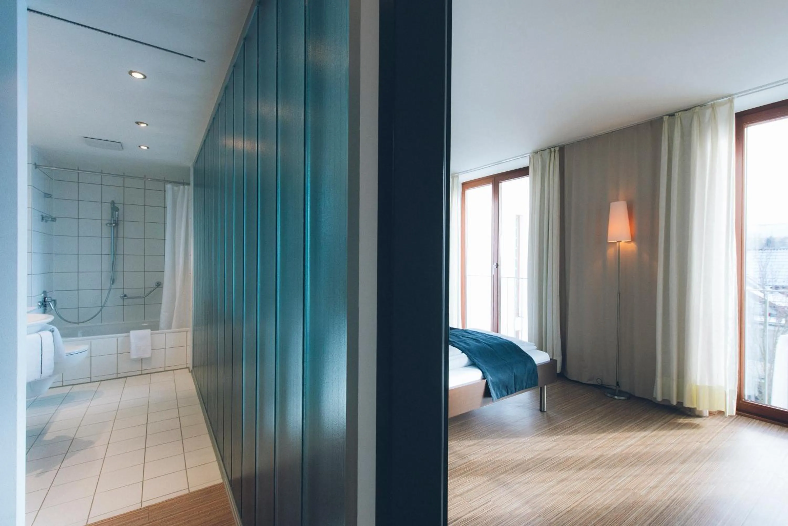 Bed in Das Wildeck Hotel & Restaurant