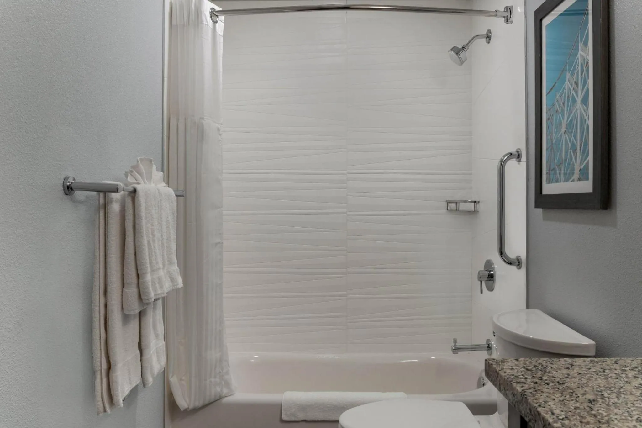 Bathroom in Club Wyndham Dolphin's Cove