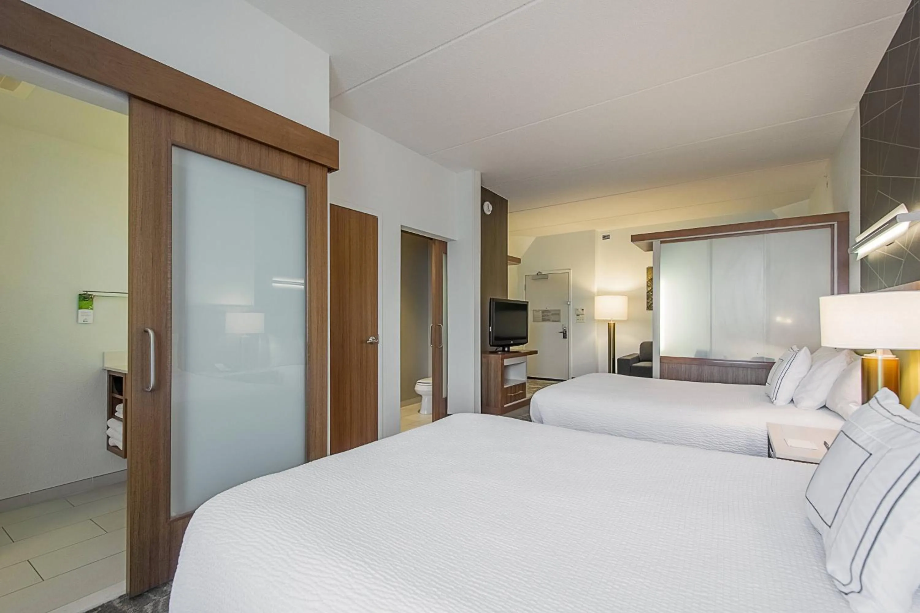 Bedroom, Bed in SpringHill Suites Tampa North/Tampa Palms