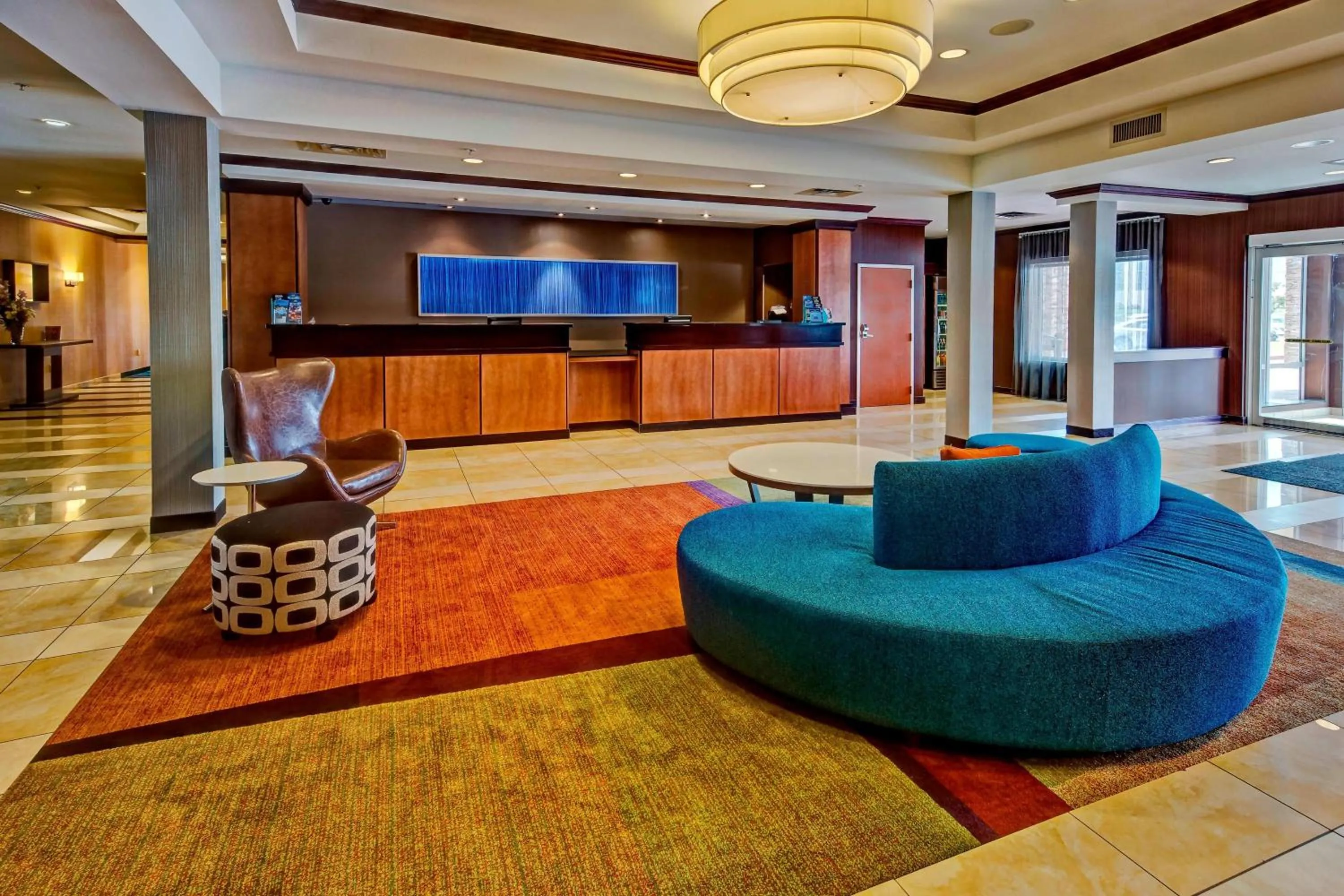 Lobby or reception in Fairfield Inn and Suites by Marriott Oklahoma City Airport