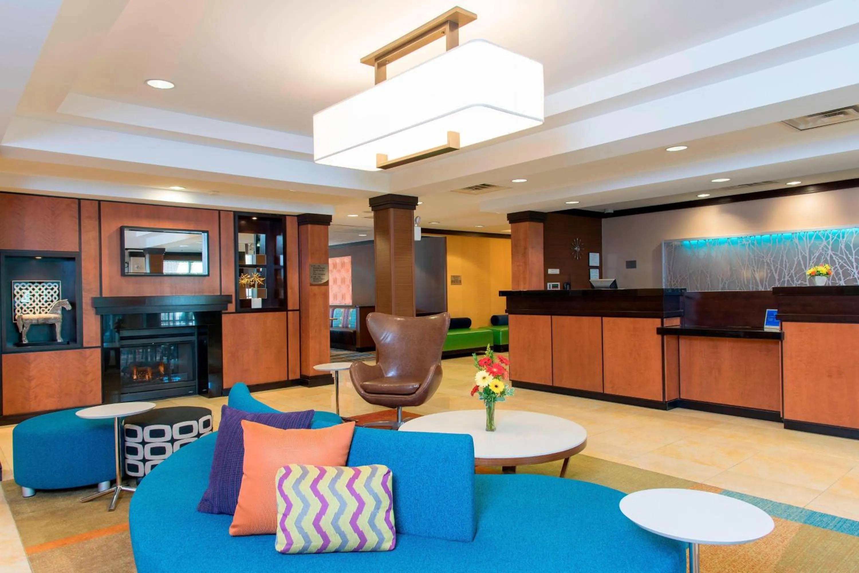 Lobby or reception in Fairfield Inn & Suites by Marriott Omaha Downtown