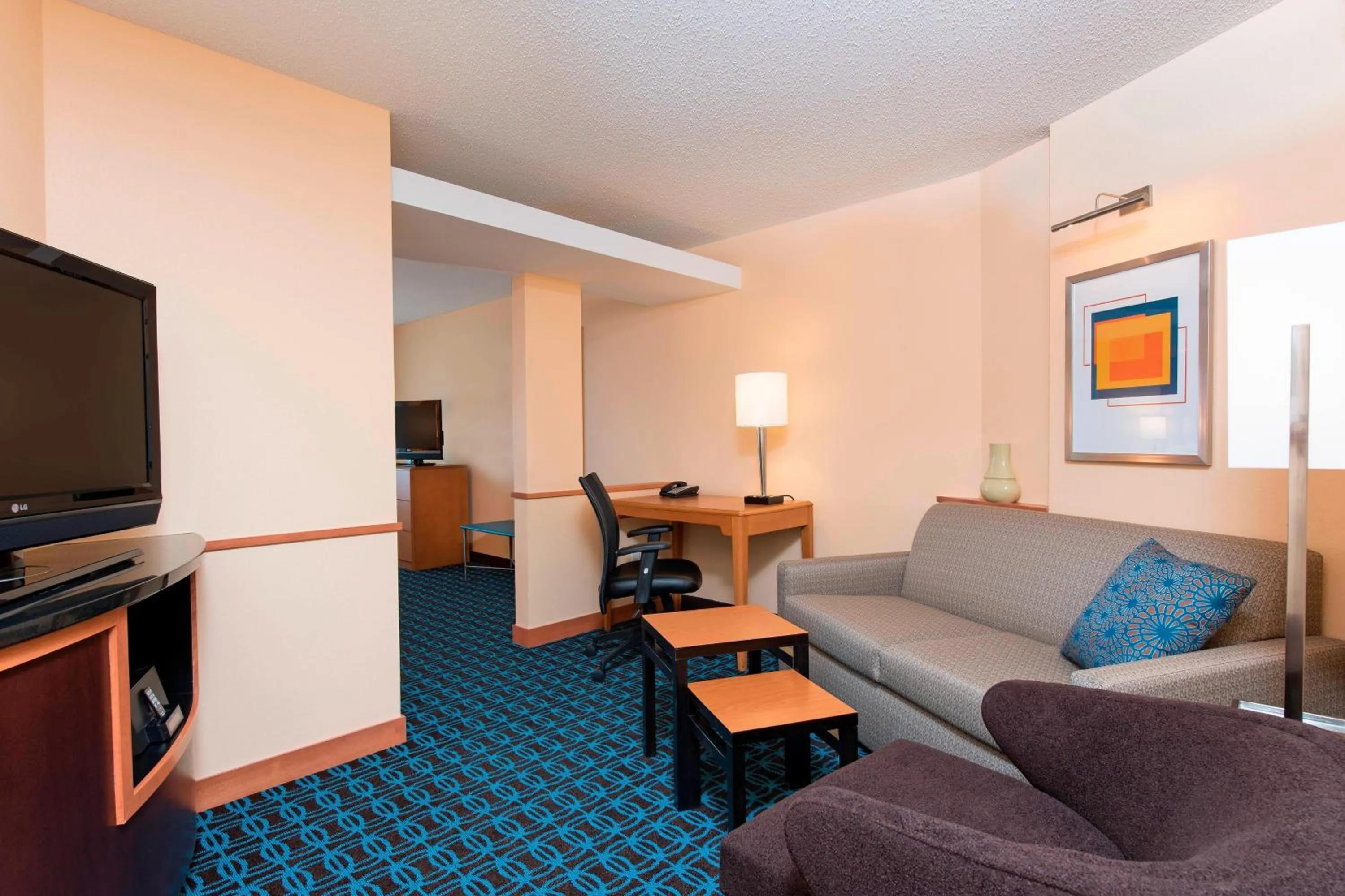 Living room in Fairfield Inn & Suites by Marriott Omaha Downtown
