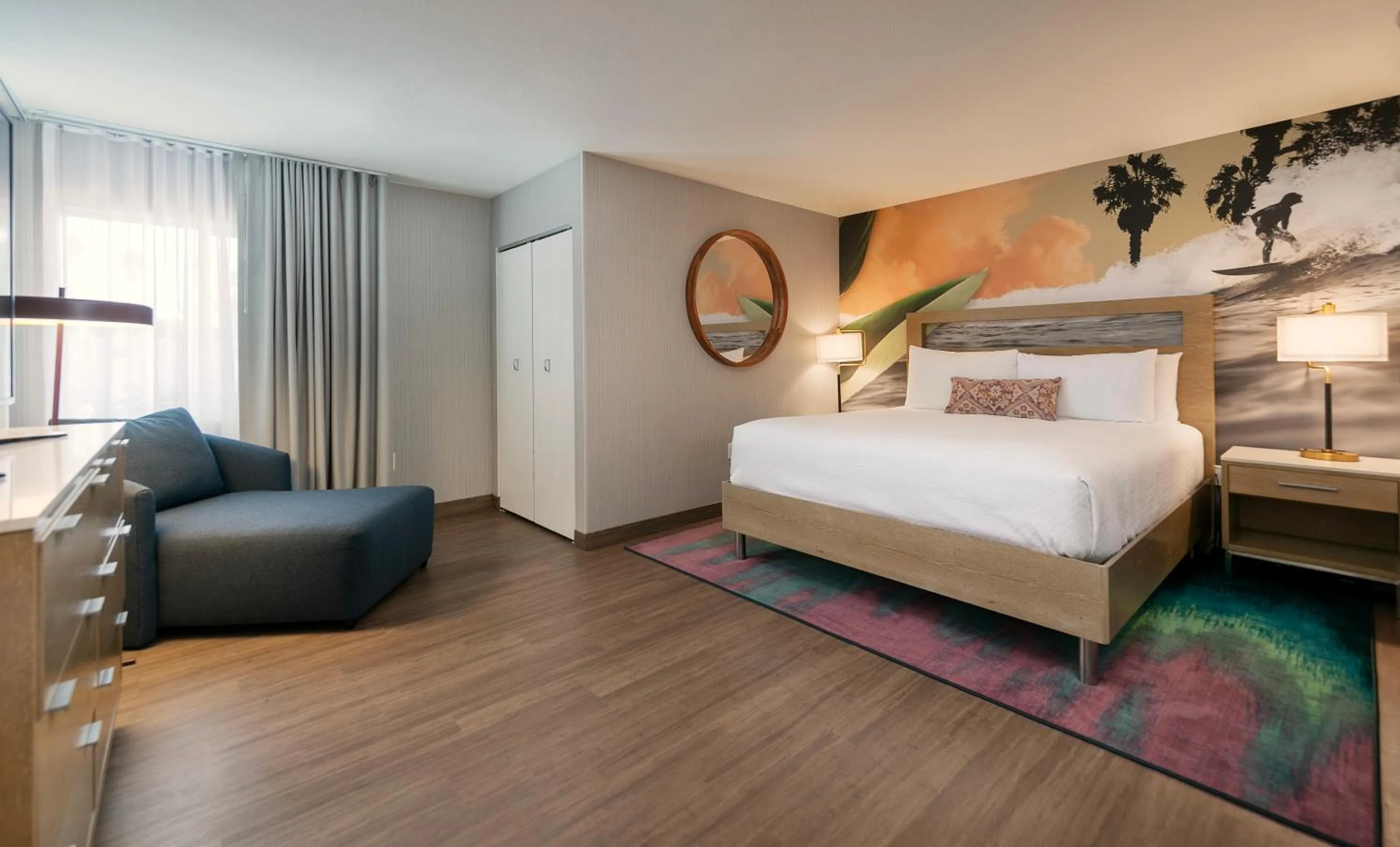 Bedroom, Bed in The Wayfarer San Diego