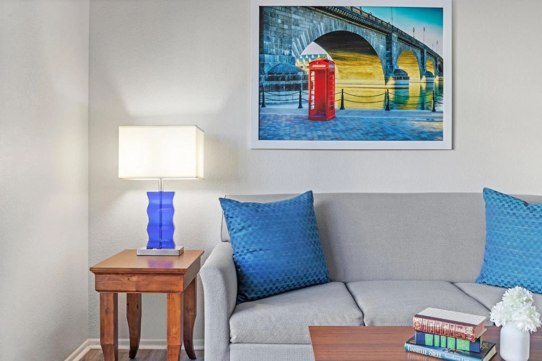 Living room in WorldMark Havasu Dunes