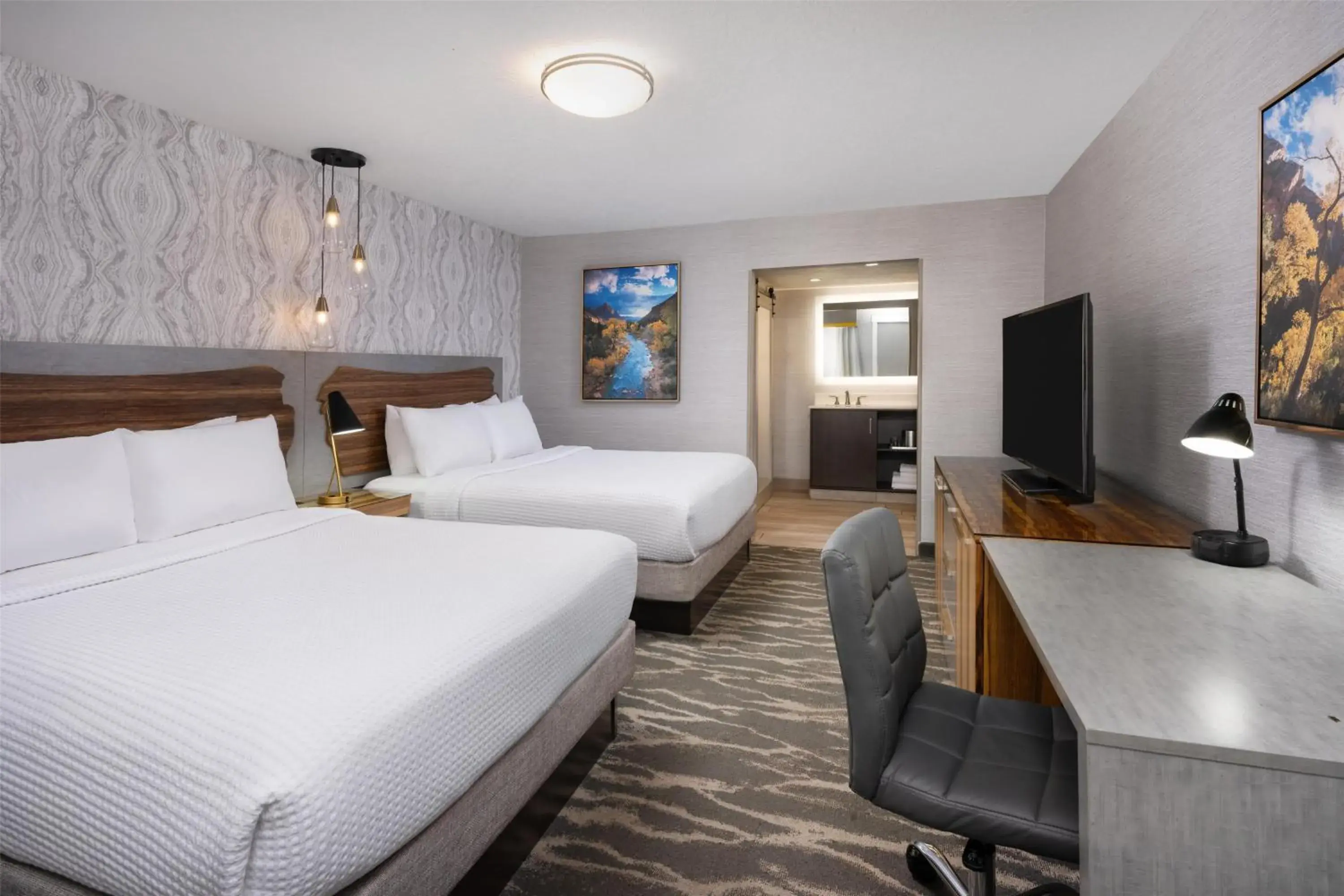 Queen Room with Two Queen Beds - Non-Smoking in Aiden by Best Western St George Queen Room with Two Queen Beds - Non-Smoking in Aiden by Best Western St George