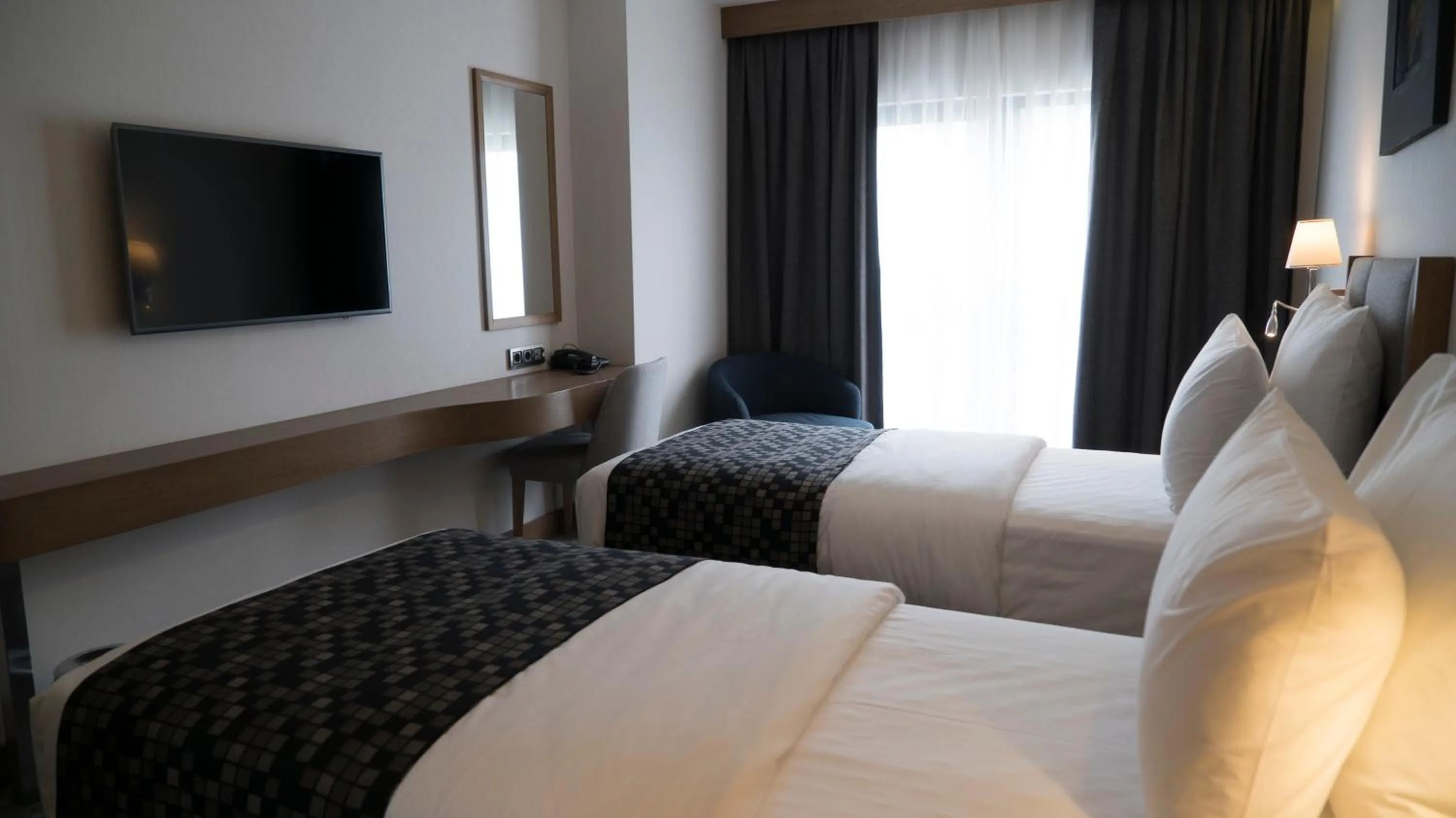 Bed in Yuksel Istanbul Yenikapı Hotel