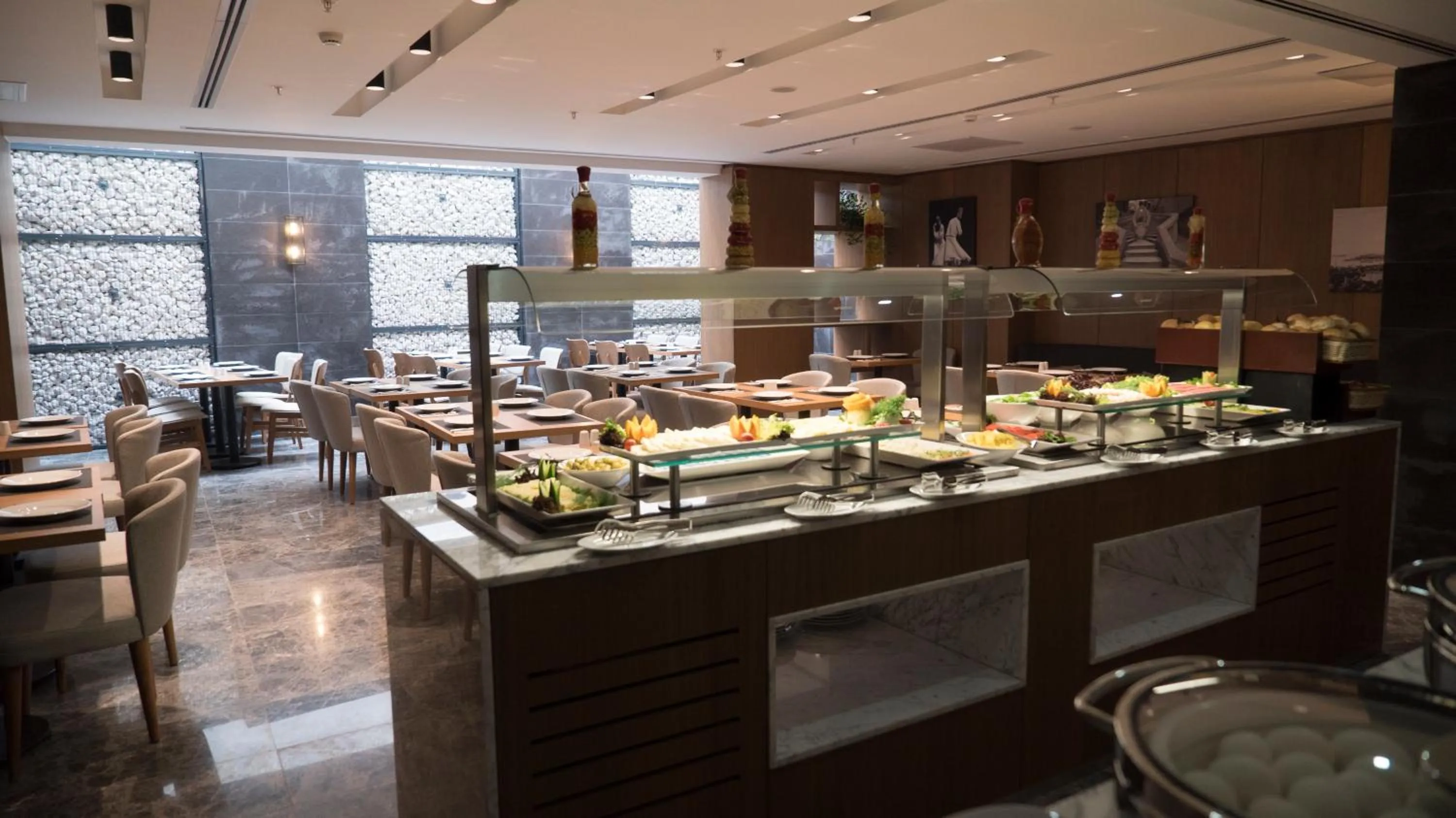 Buffet breakfast in Yuksel Istanbul Yenikapı Hotel