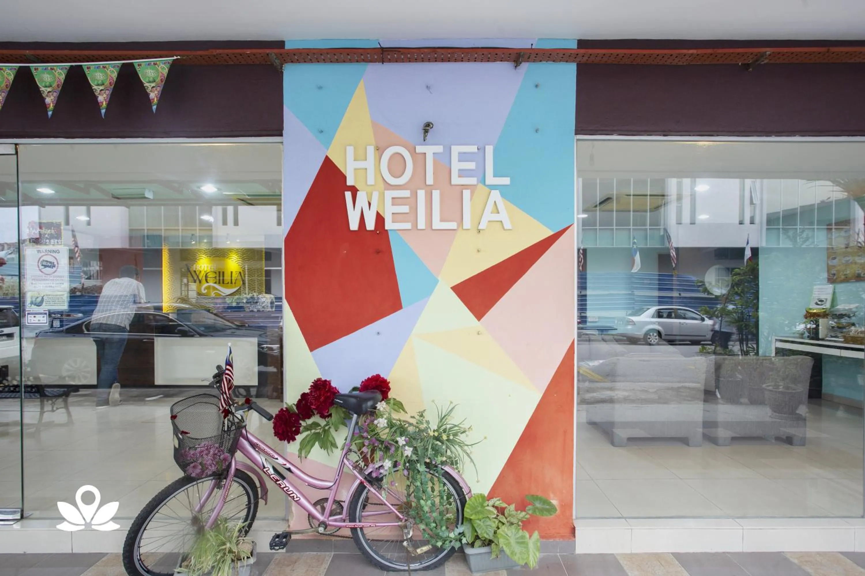 Facade/entrance in Hotel Weilia