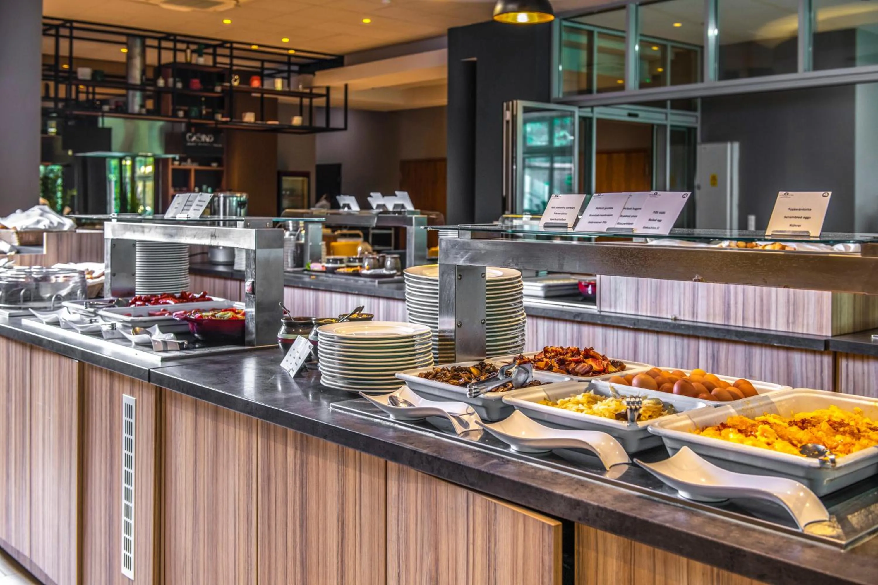 Buffet breakfast in Balneo Hotel Zsori Thermal & Wellness
