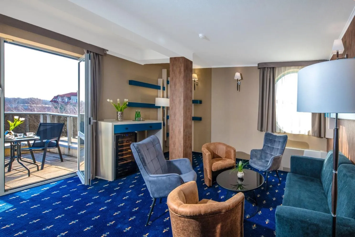 Balcony/Terrace in Balneo Hotel Zsori Thermal & Wellness