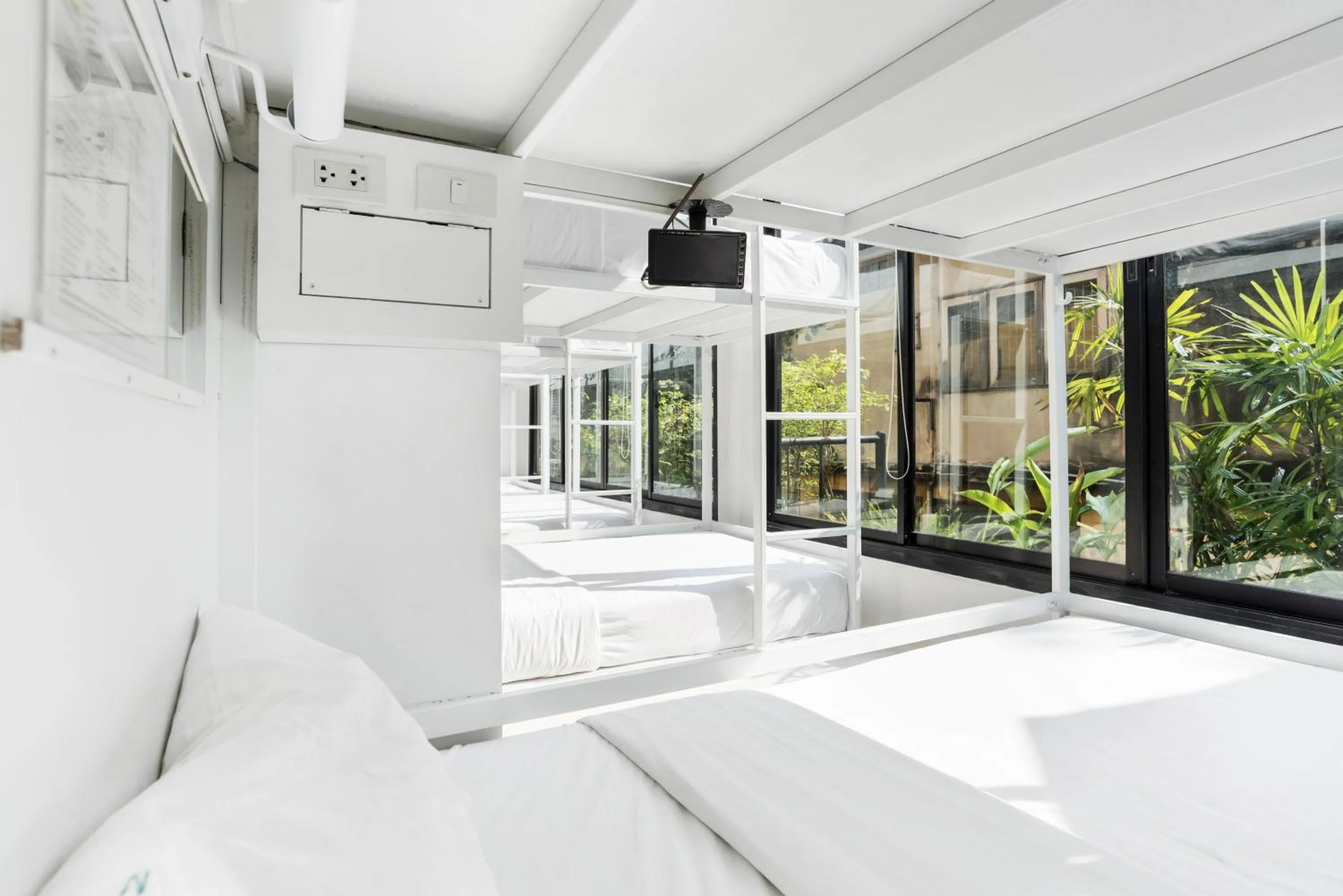 Property building, Bed in Nappark Hostel @Khao San