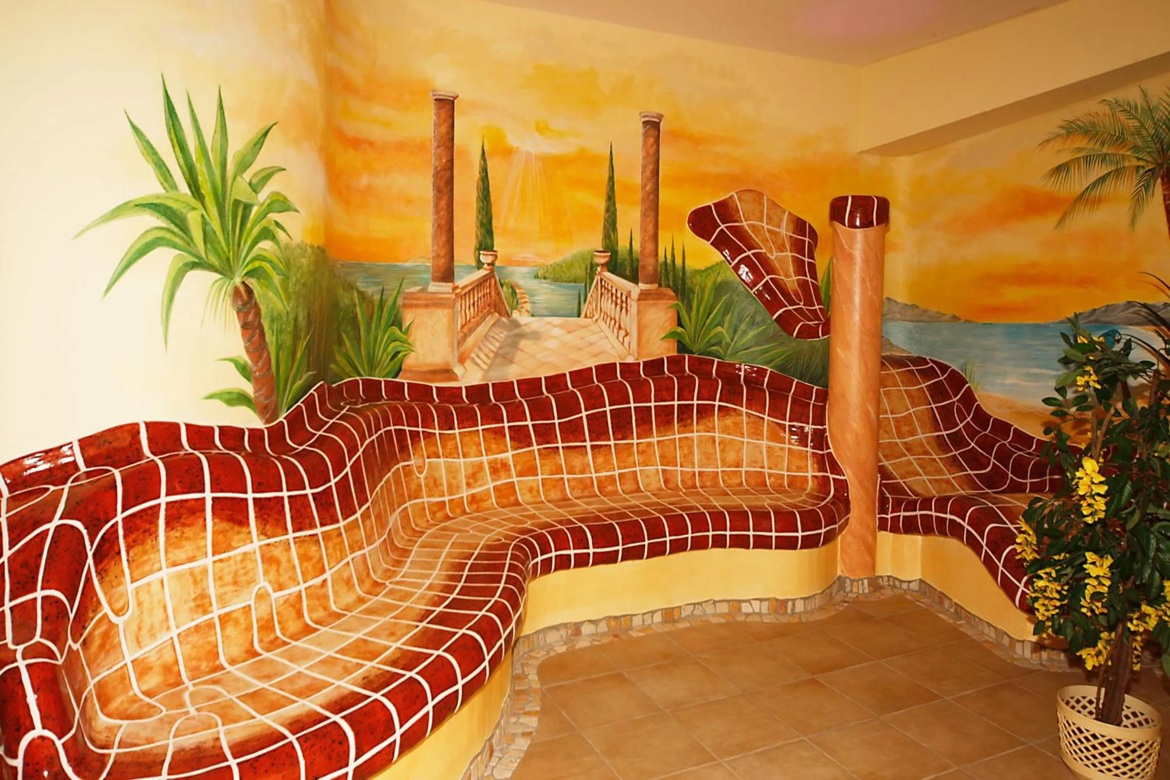 Spa and wellness centre/facilities in Hotel Garni Zerza