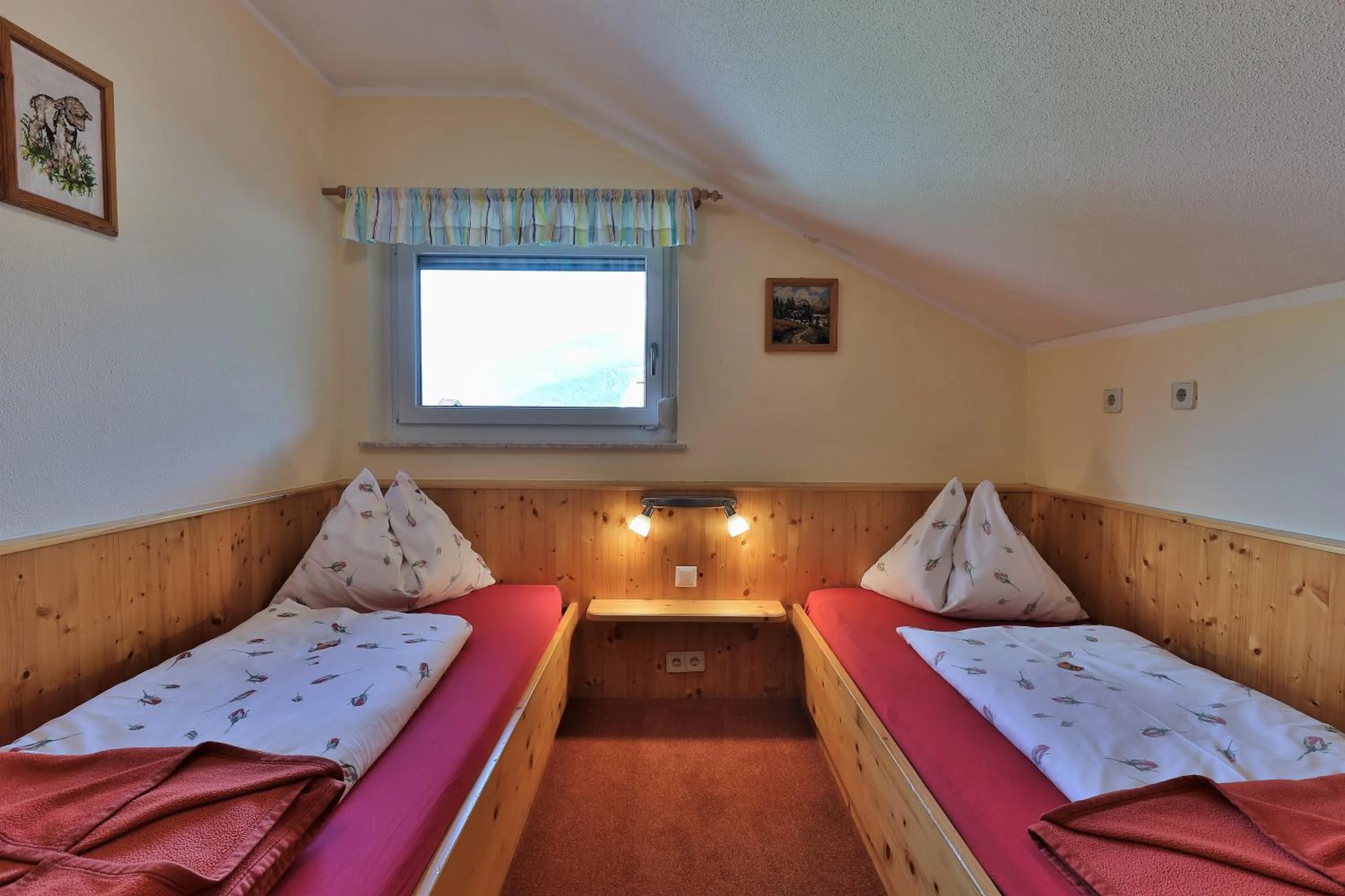 Bed in Hotel Garni Zerza
