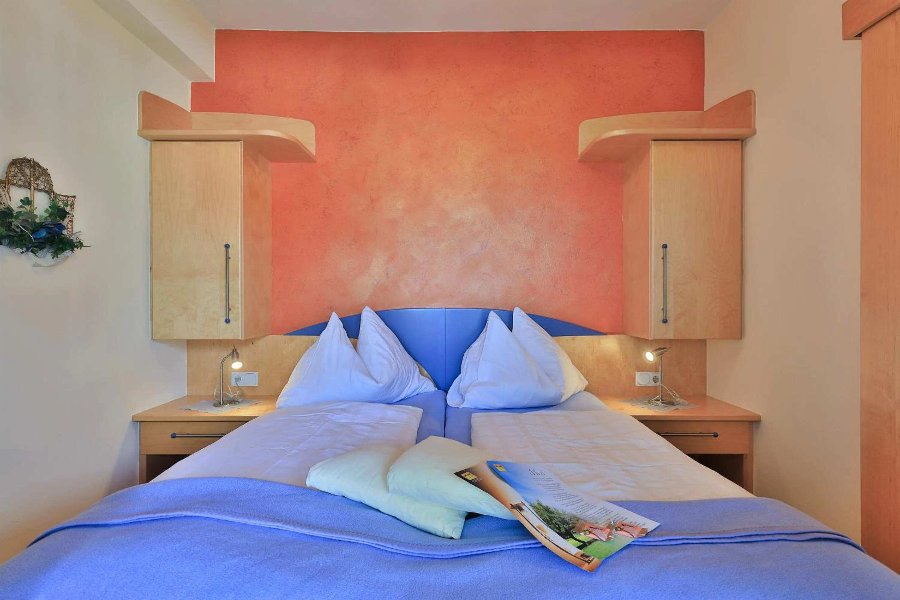 Bed in Hotel Garni Zerza