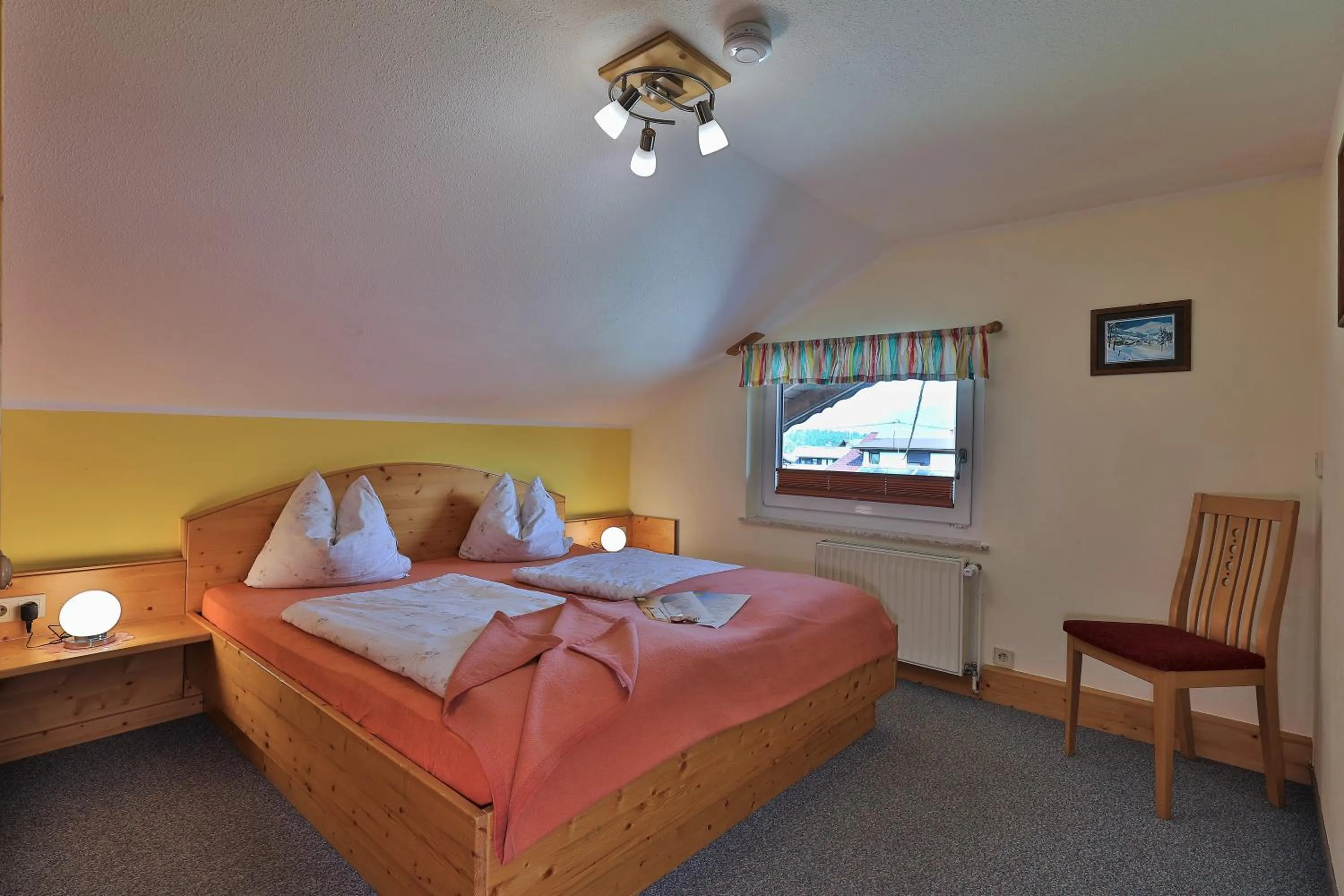 Bed in Hotel Garni Zerza