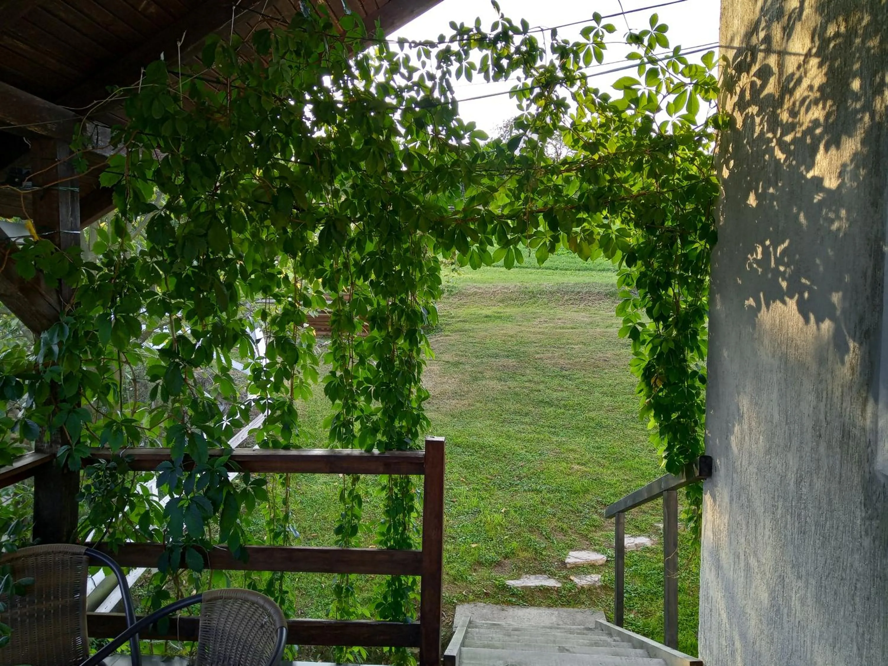 Balcony/Terrace in Country House Roman