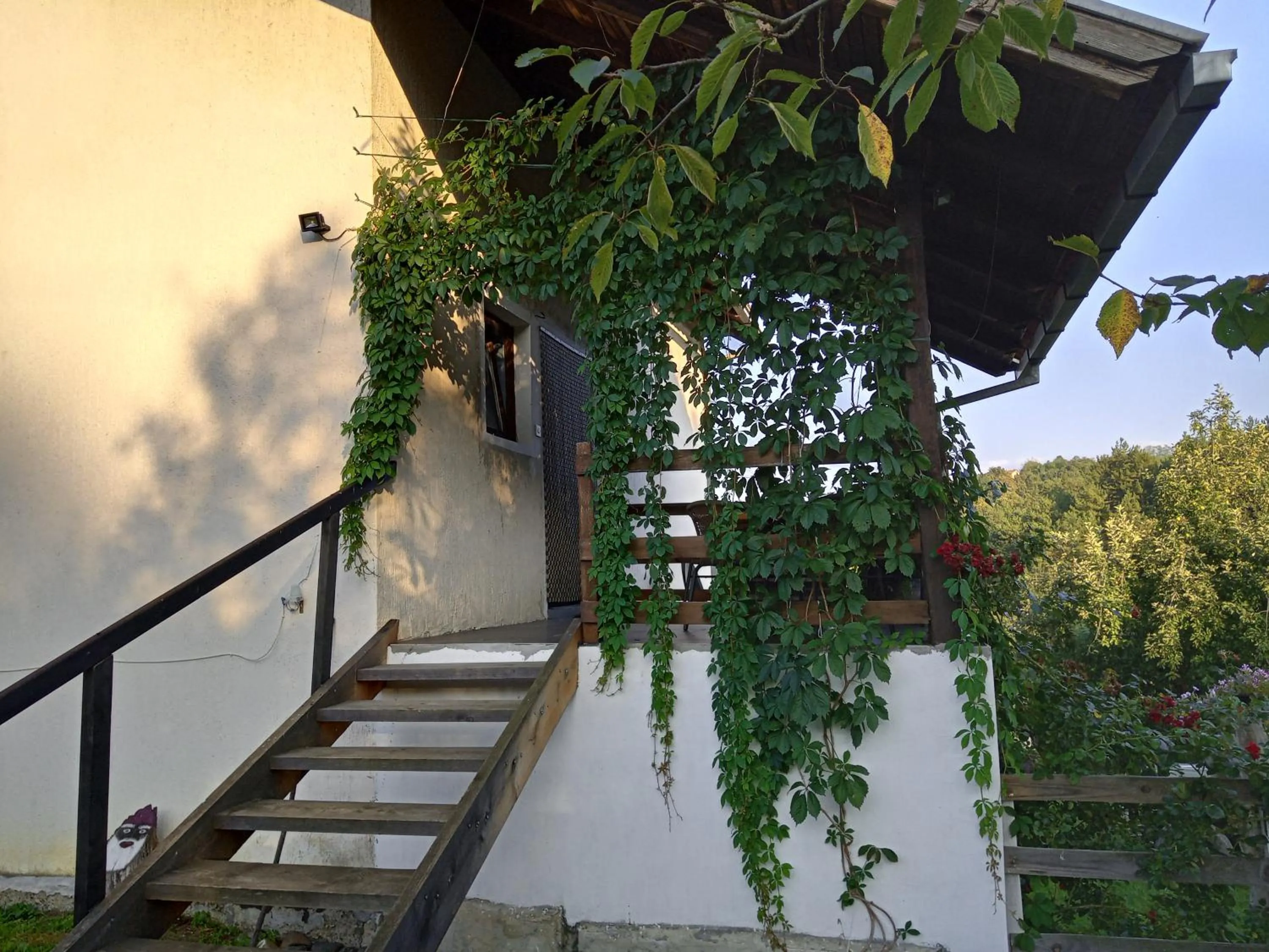 Balcony/Terrace in Country House Roman