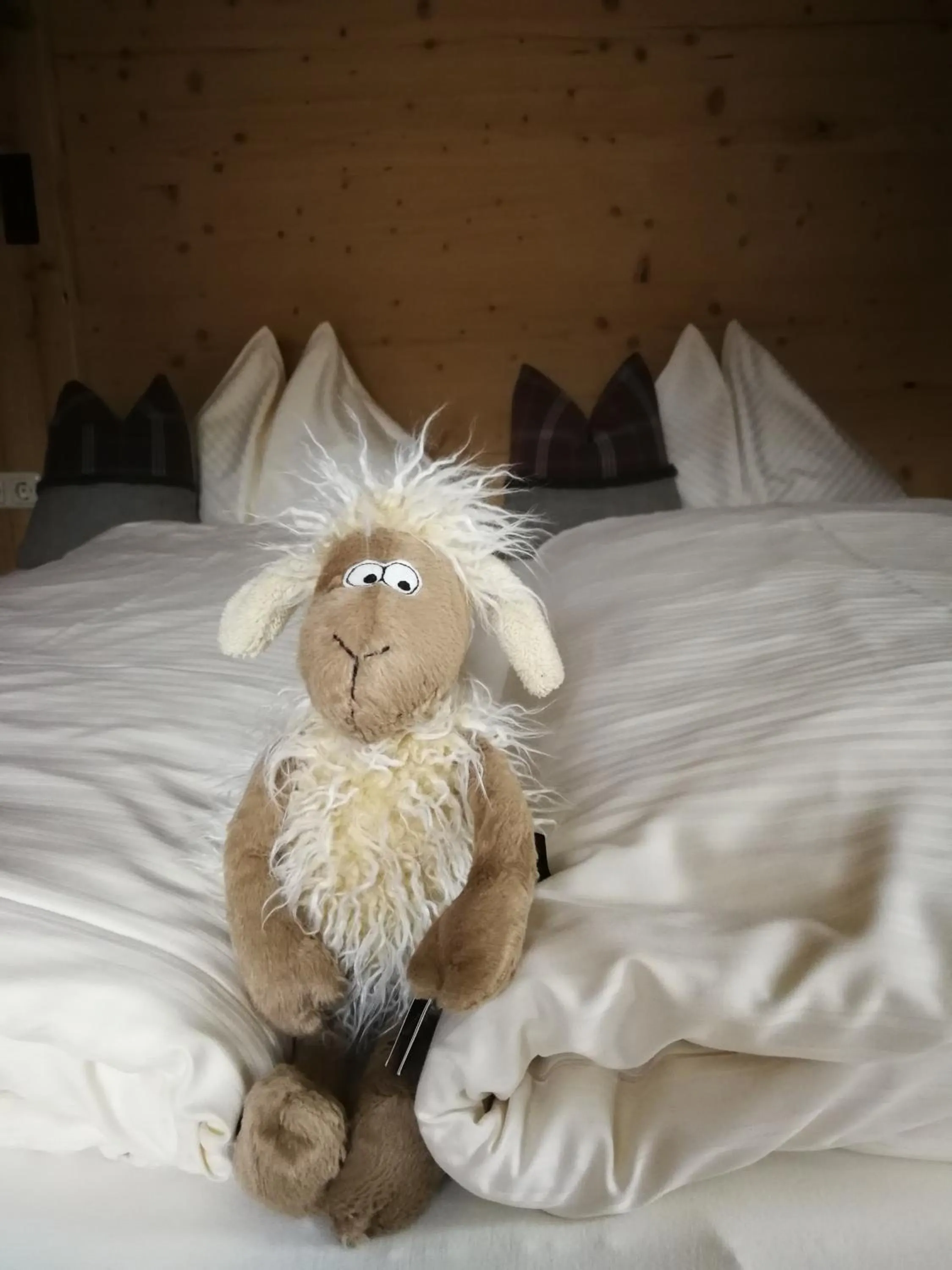 Decorative detail, Bed in Hotel Ehrwalderhof