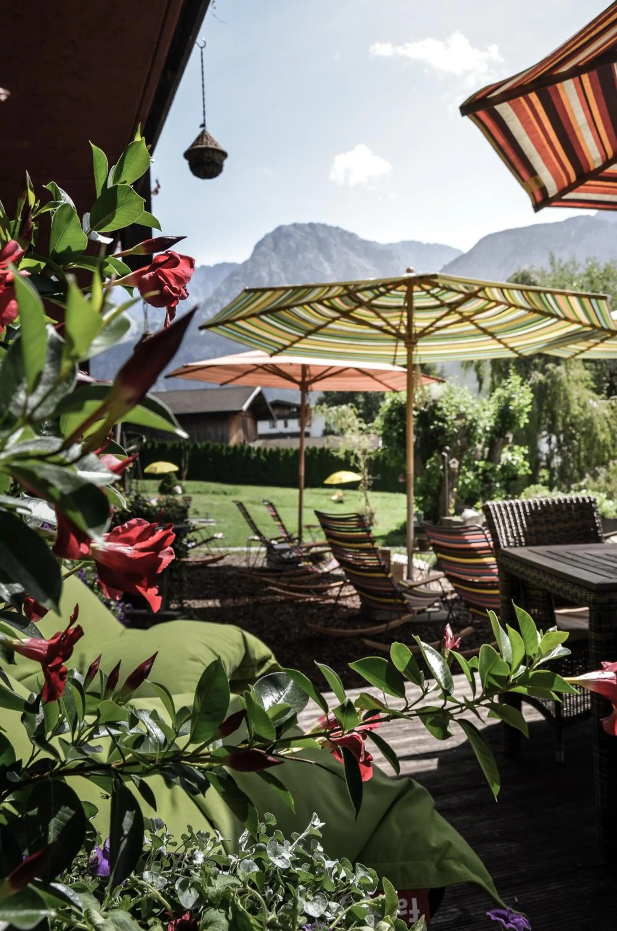 Garden in Hotel Ehrwalderhof