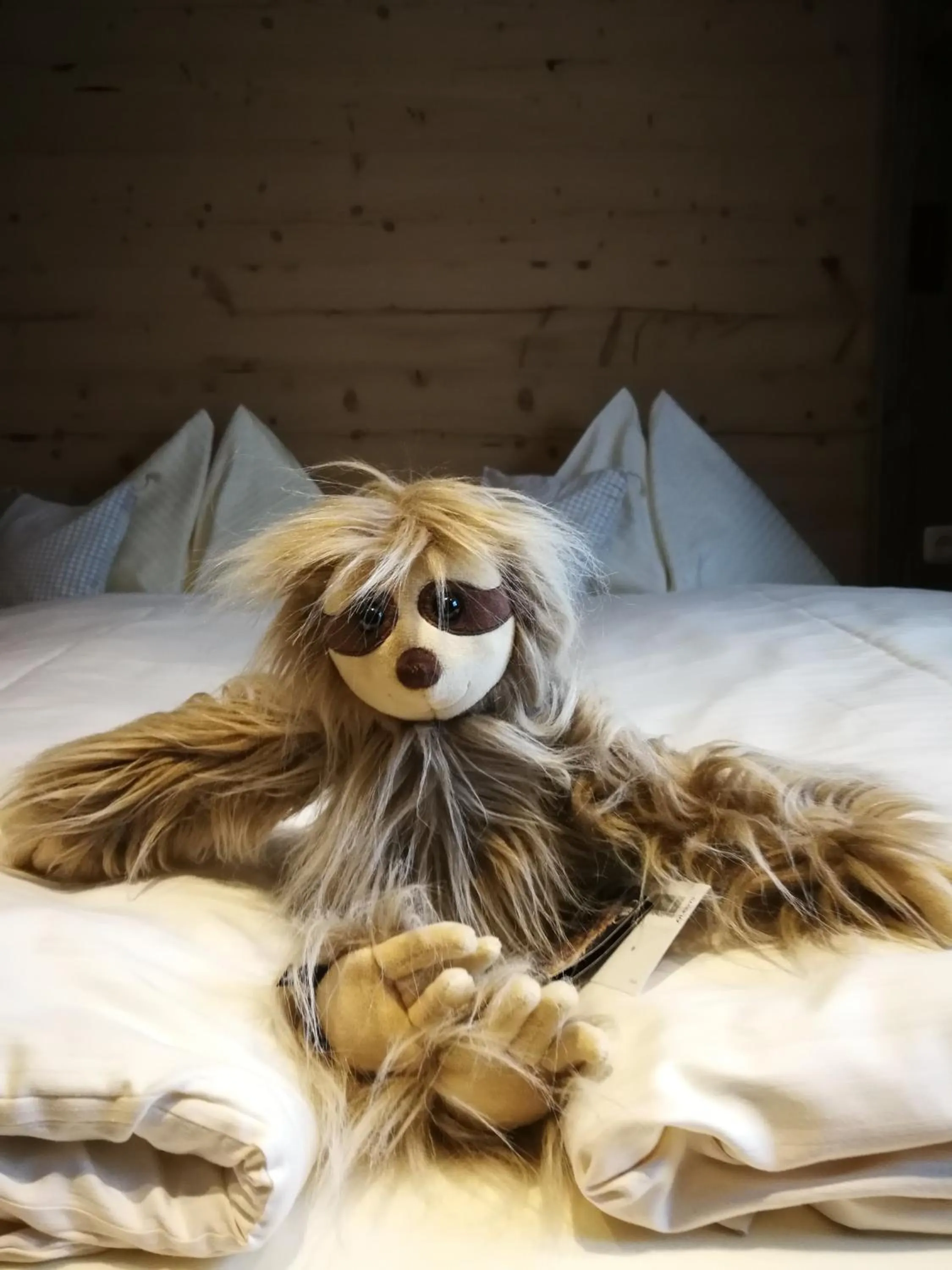 Decorative detail, Bed in Hotel Ehrwalderhof