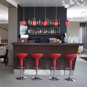 Lounge or bar in Comm Hotel Poznań Airport
