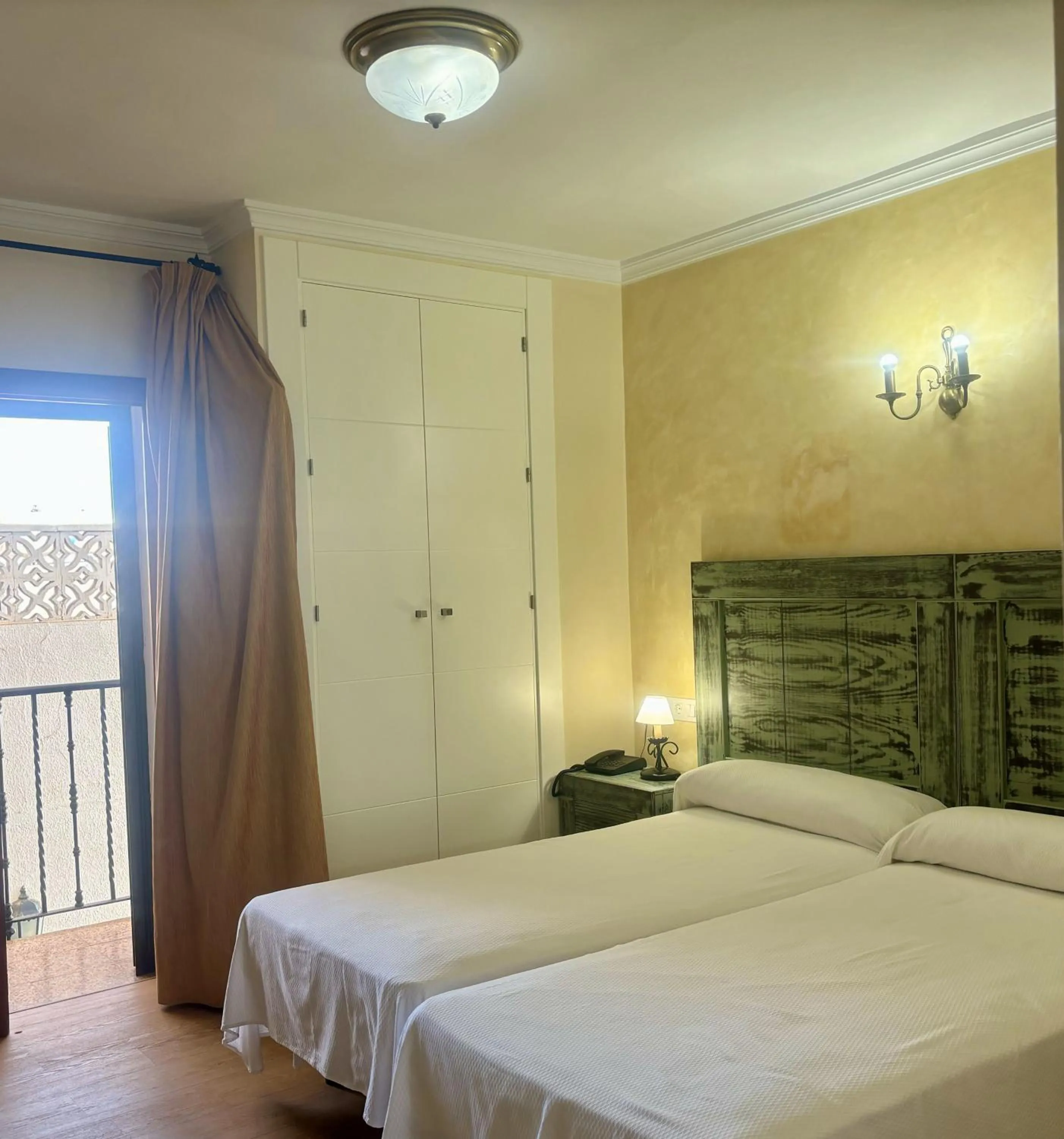 Inner courtyard view in Hotel Chipiona