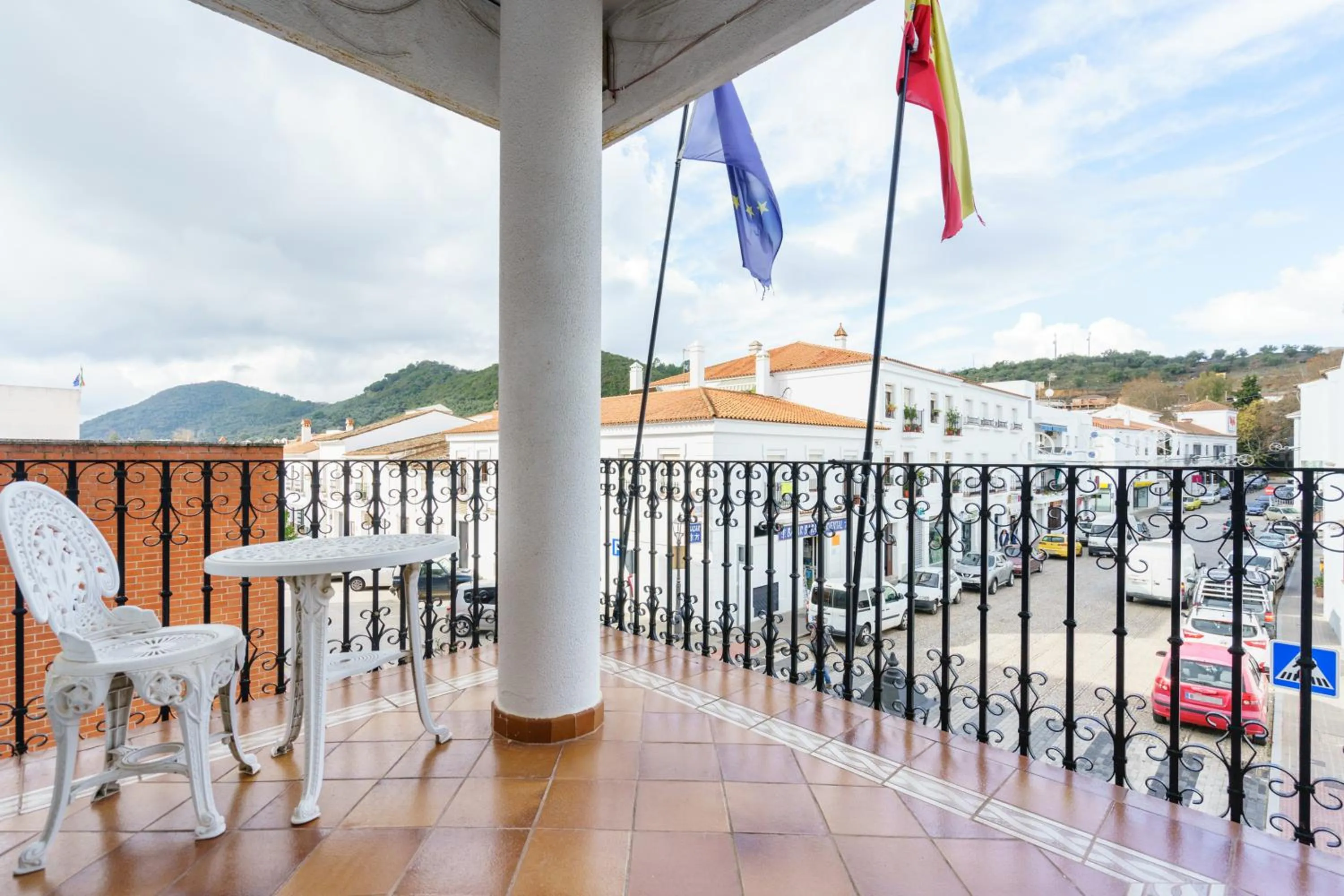 Balcony/Terrace in Hotel Los Castaños