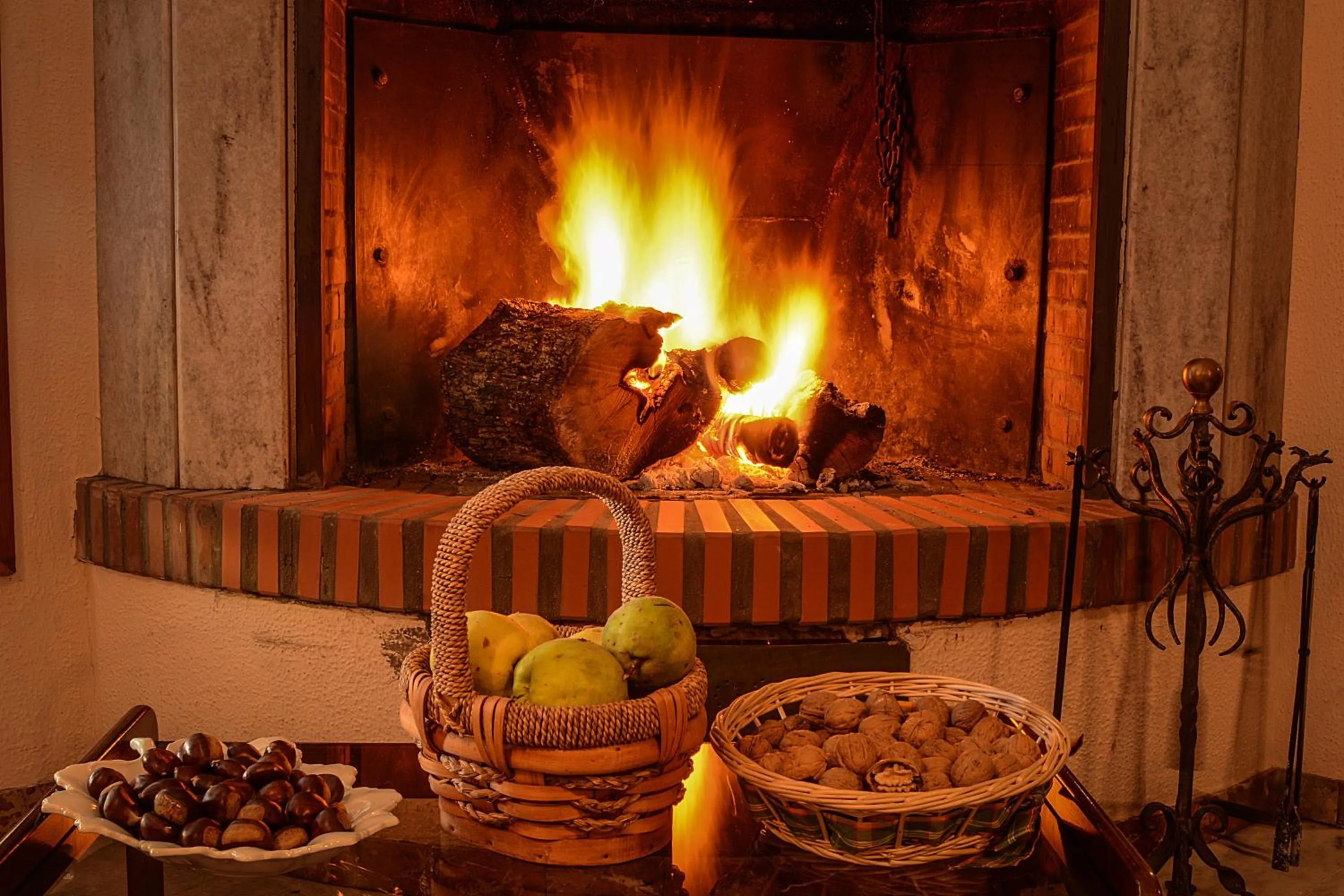 Living room in Hotel Los Castaños