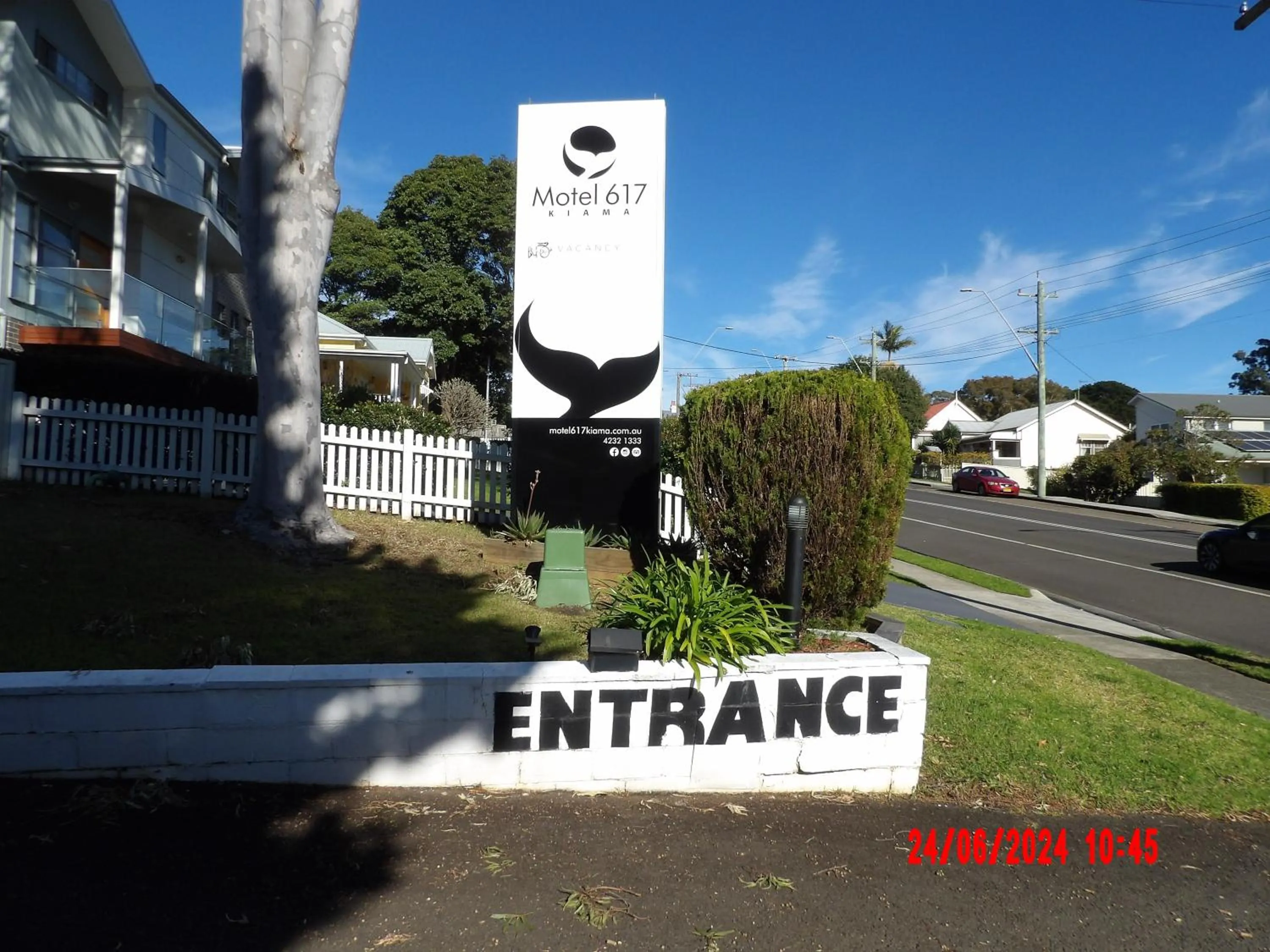 Street view in Kiama Motel 617