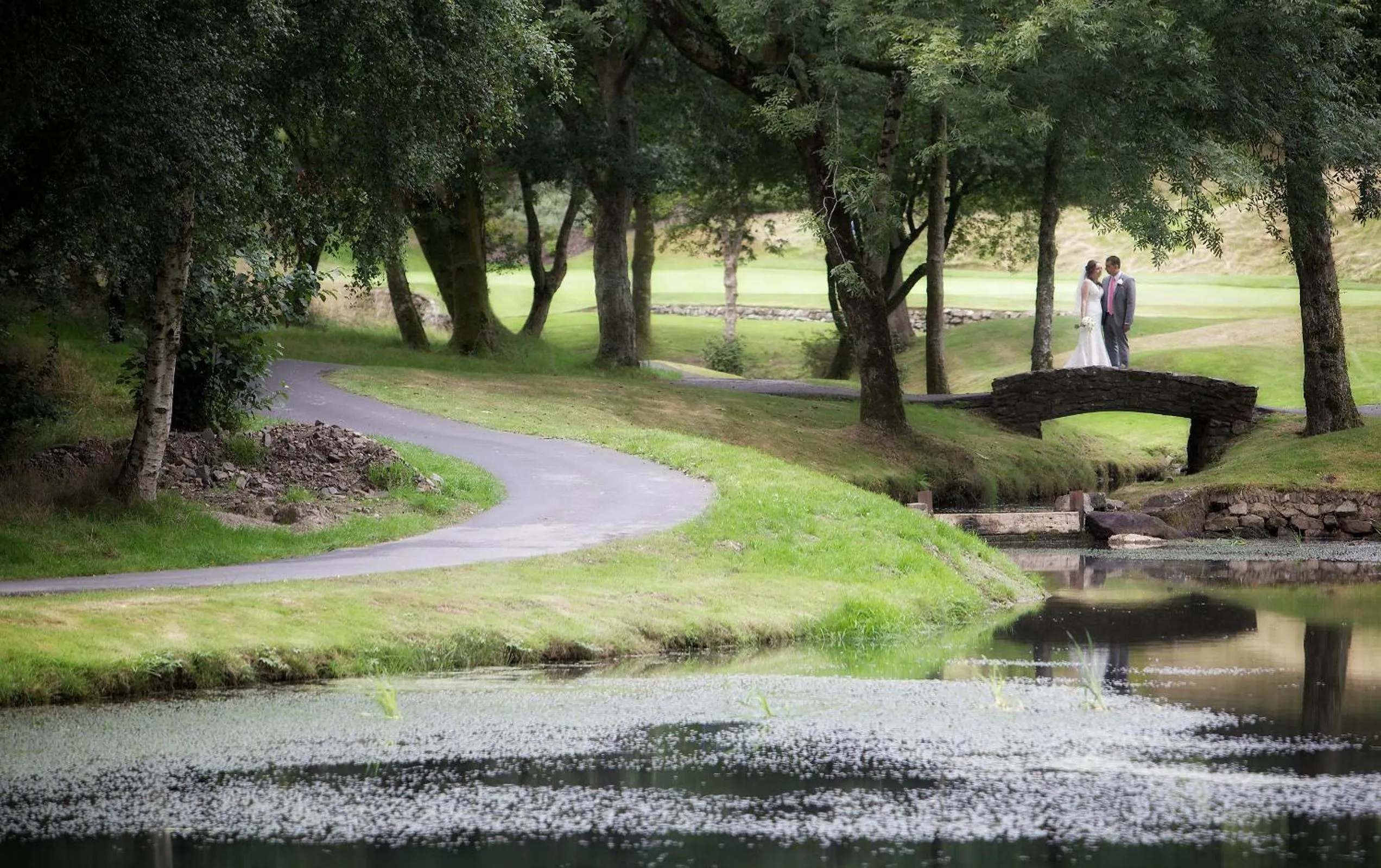 Natural landscape in St Mellion Estate