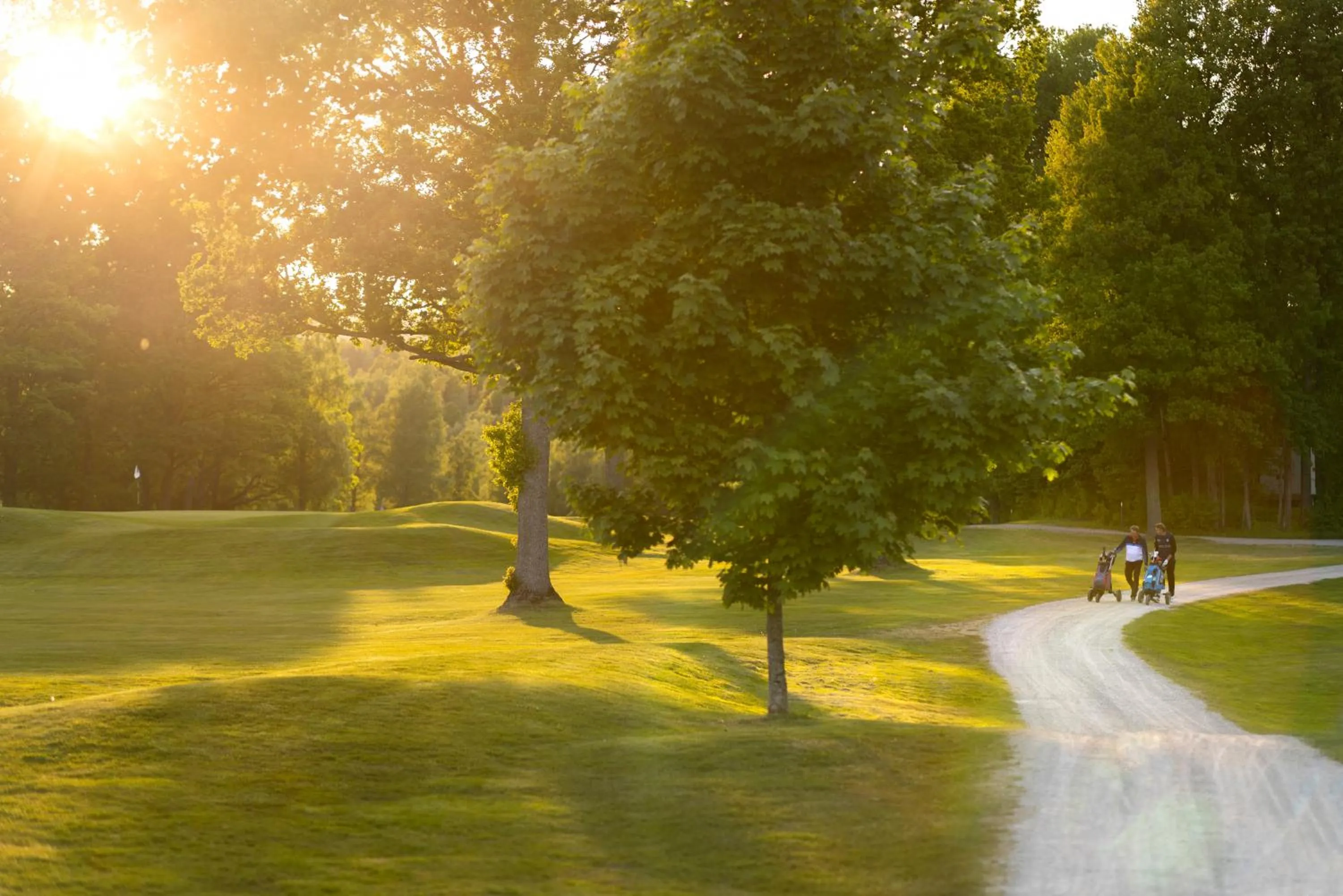 Golfcourse in Lannalodge