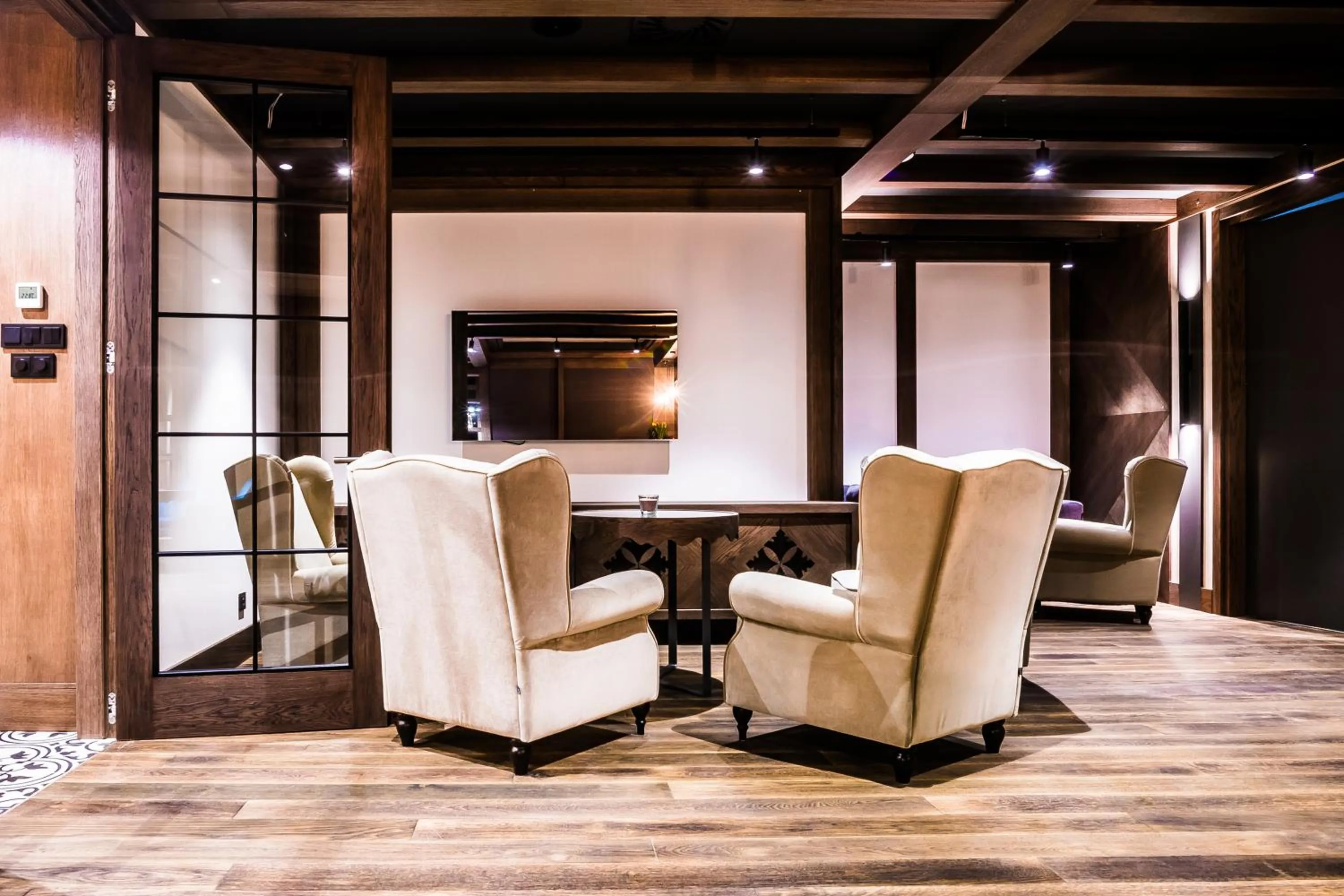 Lobby or reception in Rezydencja NOVA na Gubałówce