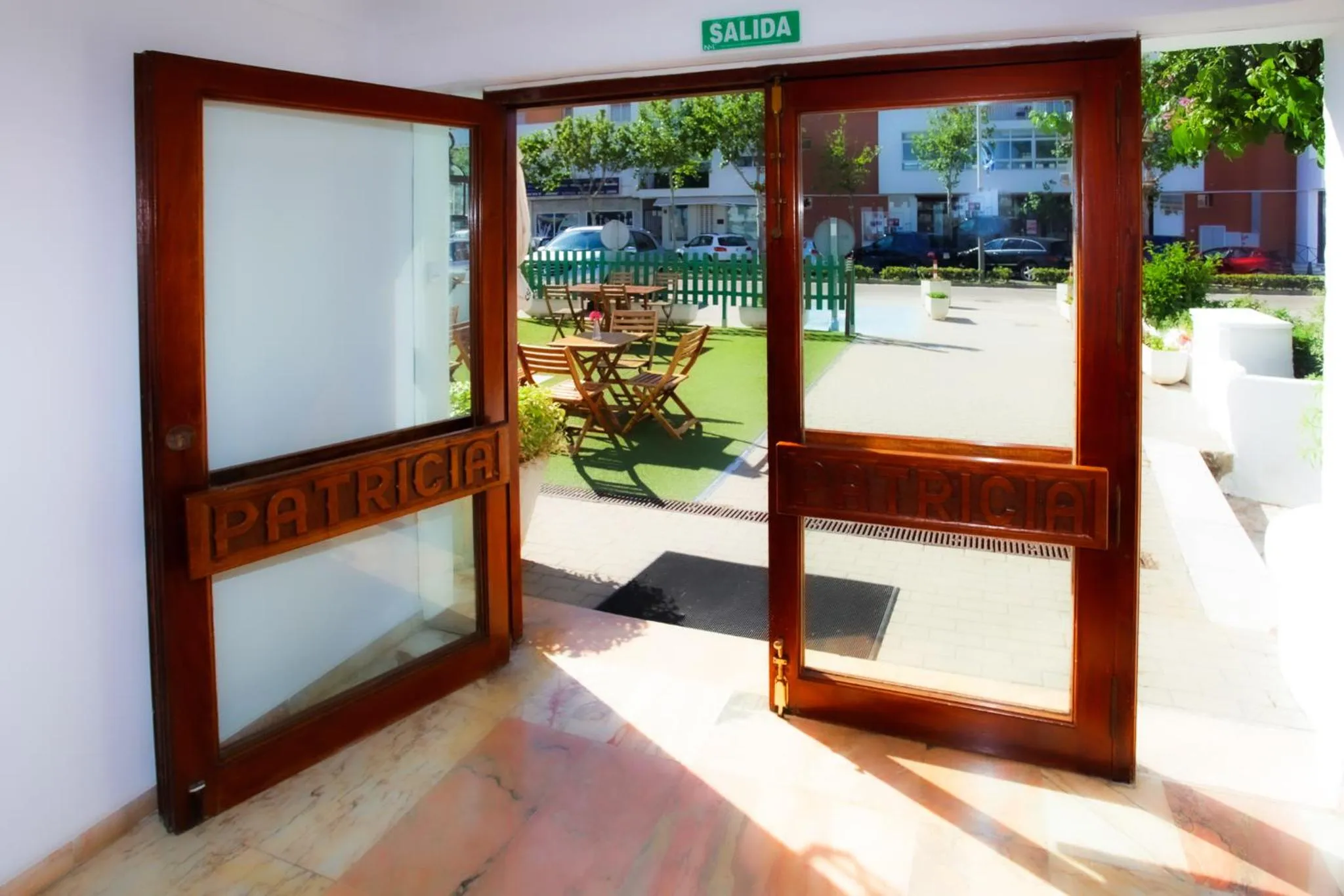 Facade/entrance in Hotel Patricia