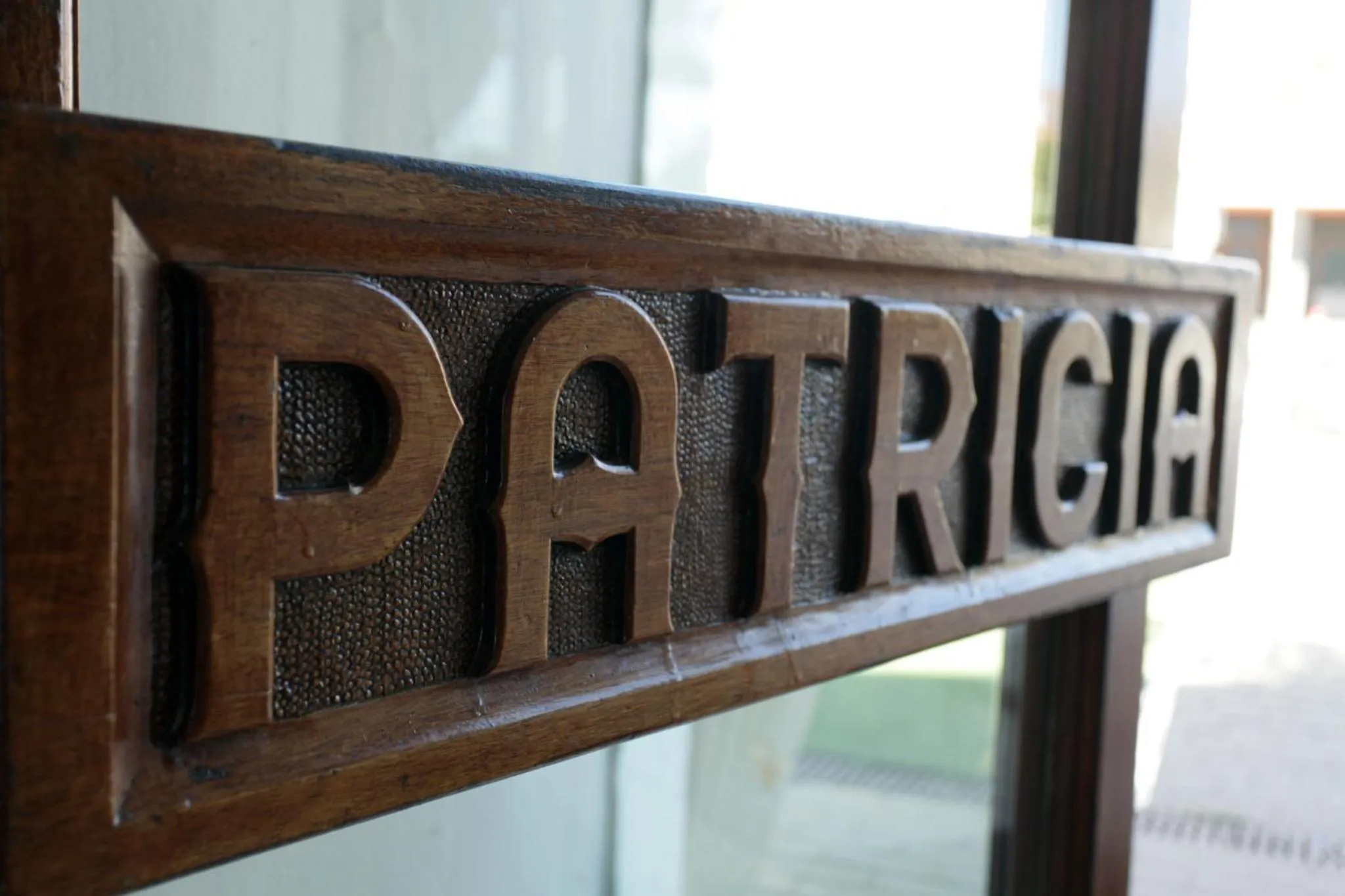 Logo/Certificate/Sign in Hotel Patricia