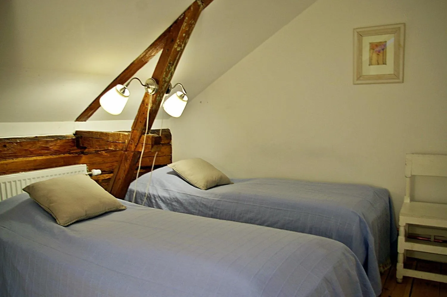 Bed in Vandrarhem Uppsala Kungsängstorg