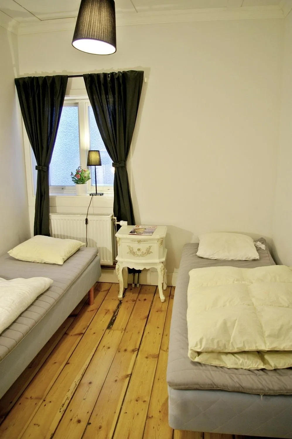 Bed in Vandrarhem Uppsala Kungsängstorg