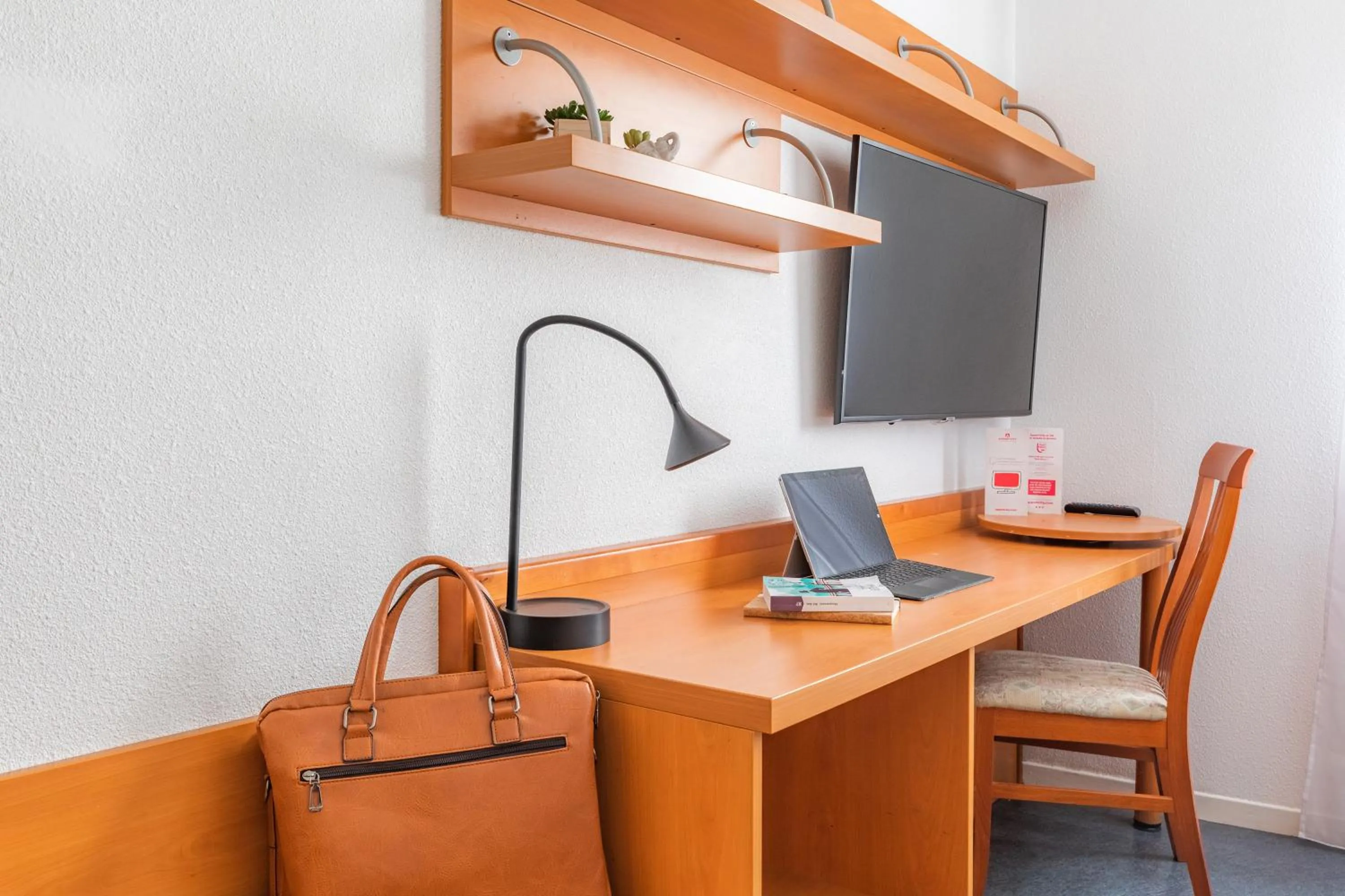 Seating area in Appart’City Confort Lyon Gerland