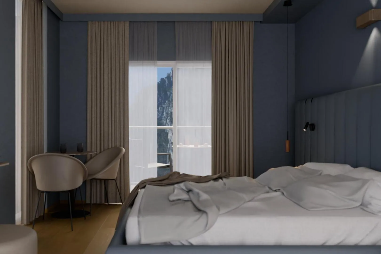 Bedroom, Bed in Hotel Kristal Palace - Tonelli Hotels - Adult Friendly